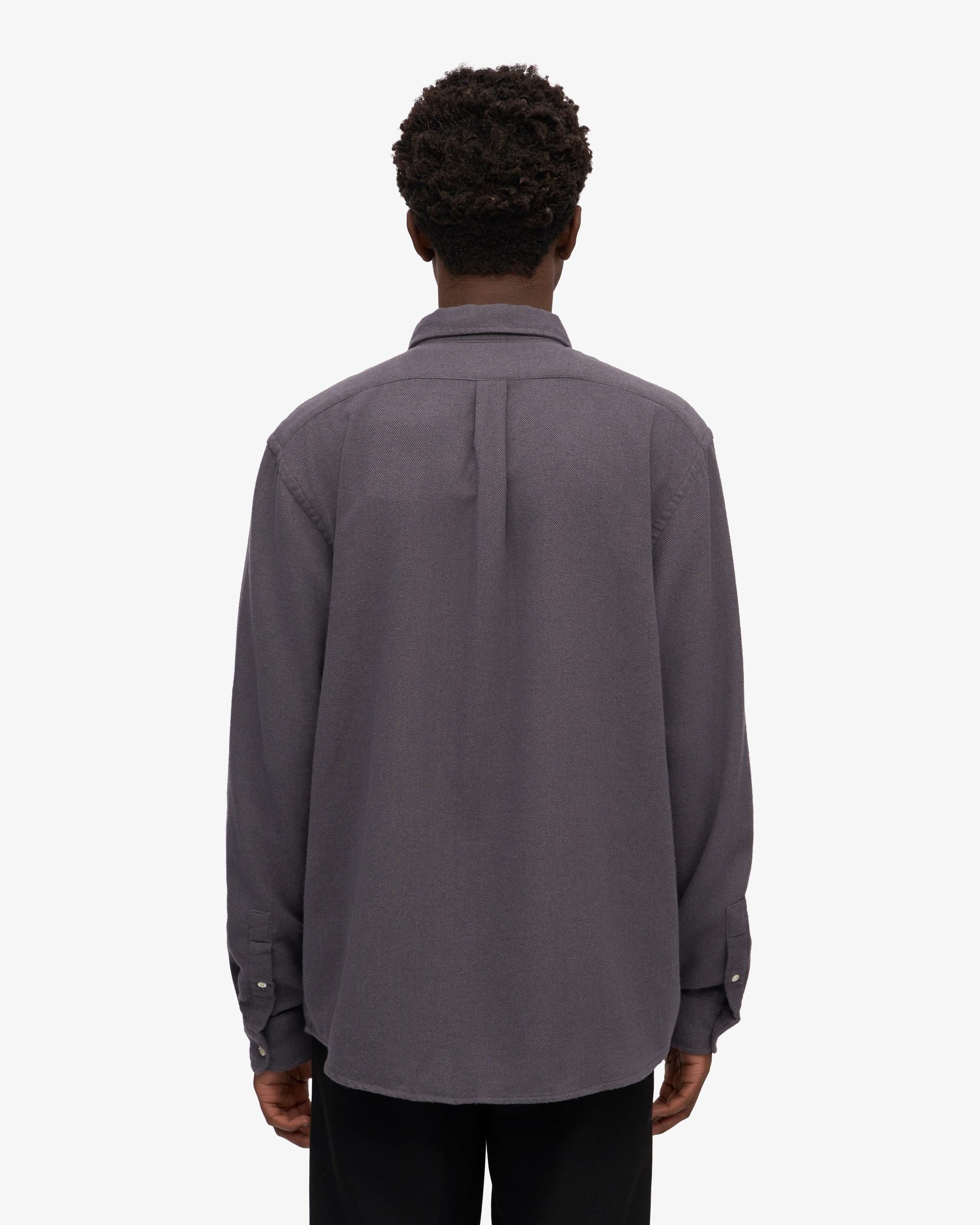 Organic Flannel Shirt - Ocean Green Product Image