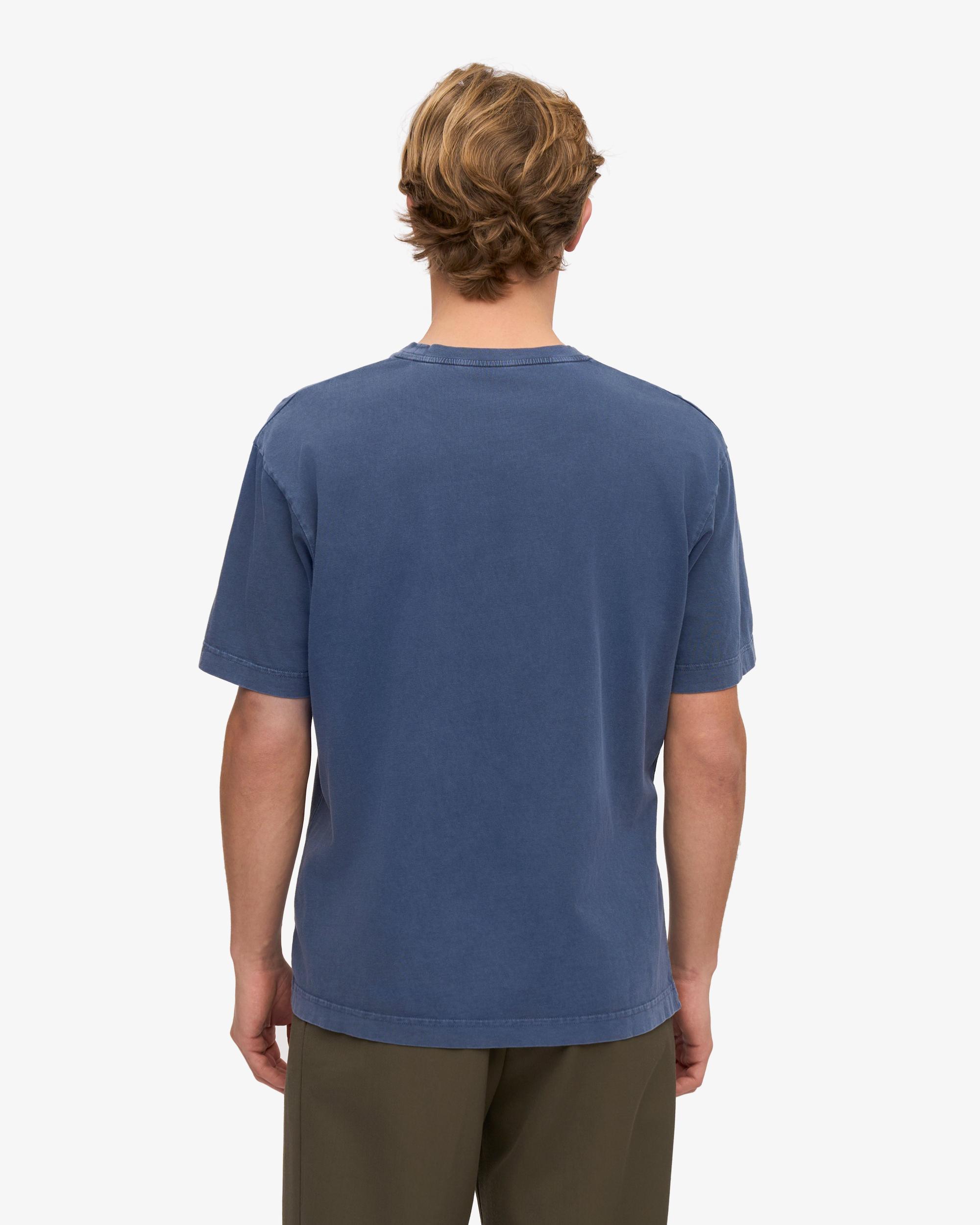 Oversized Organic T-Shirt - Neptune Blue Product Image