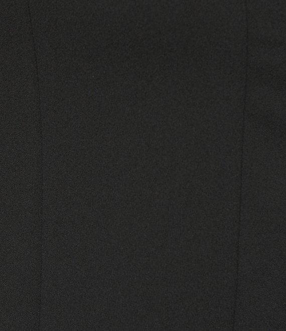 DKNY by Donna Karan Scuba Crepe Square Neck 3/4 Sleeve Sheath Dress Product Image