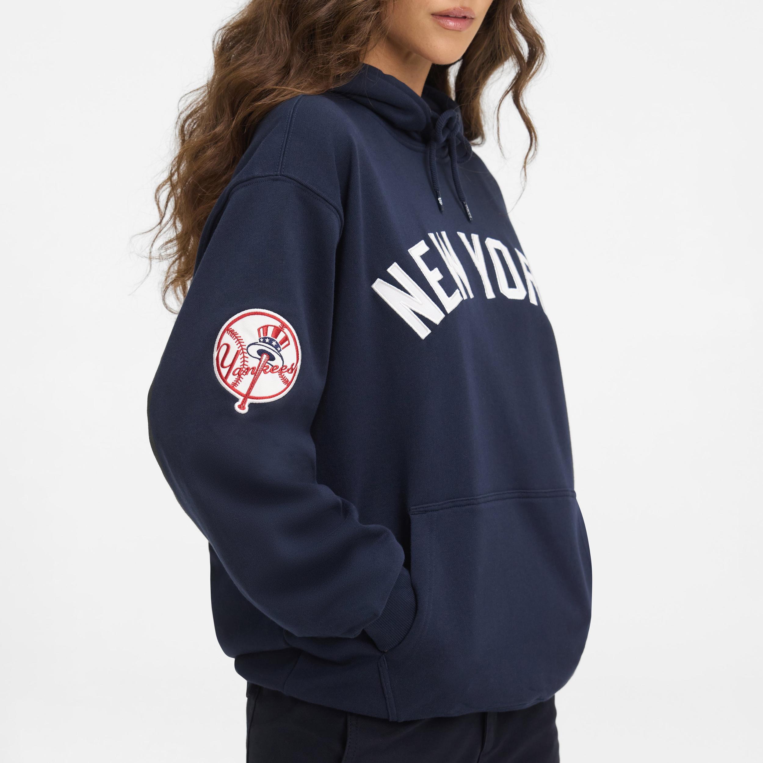 New York Yankees Navy Hoodie Male Product Image