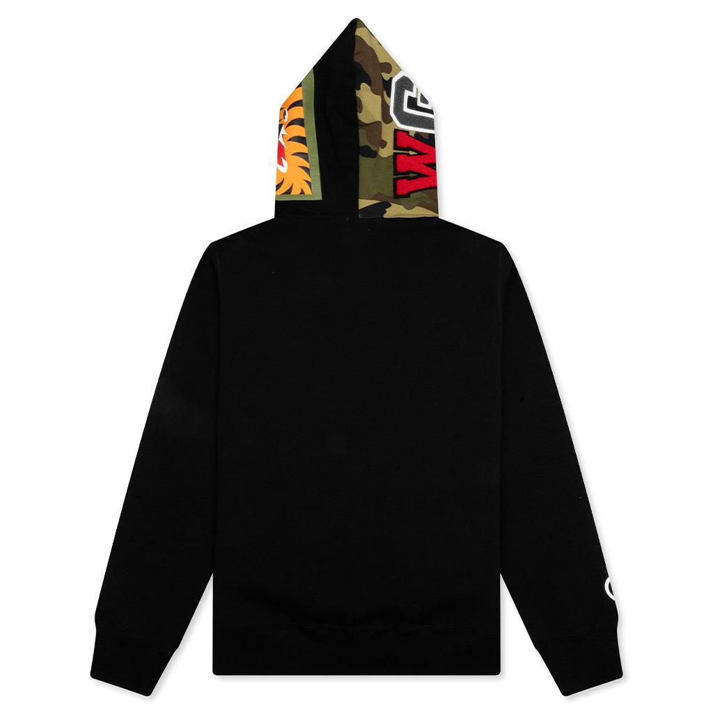1st Shark Full Zip Hoodie - Black Male Product Image