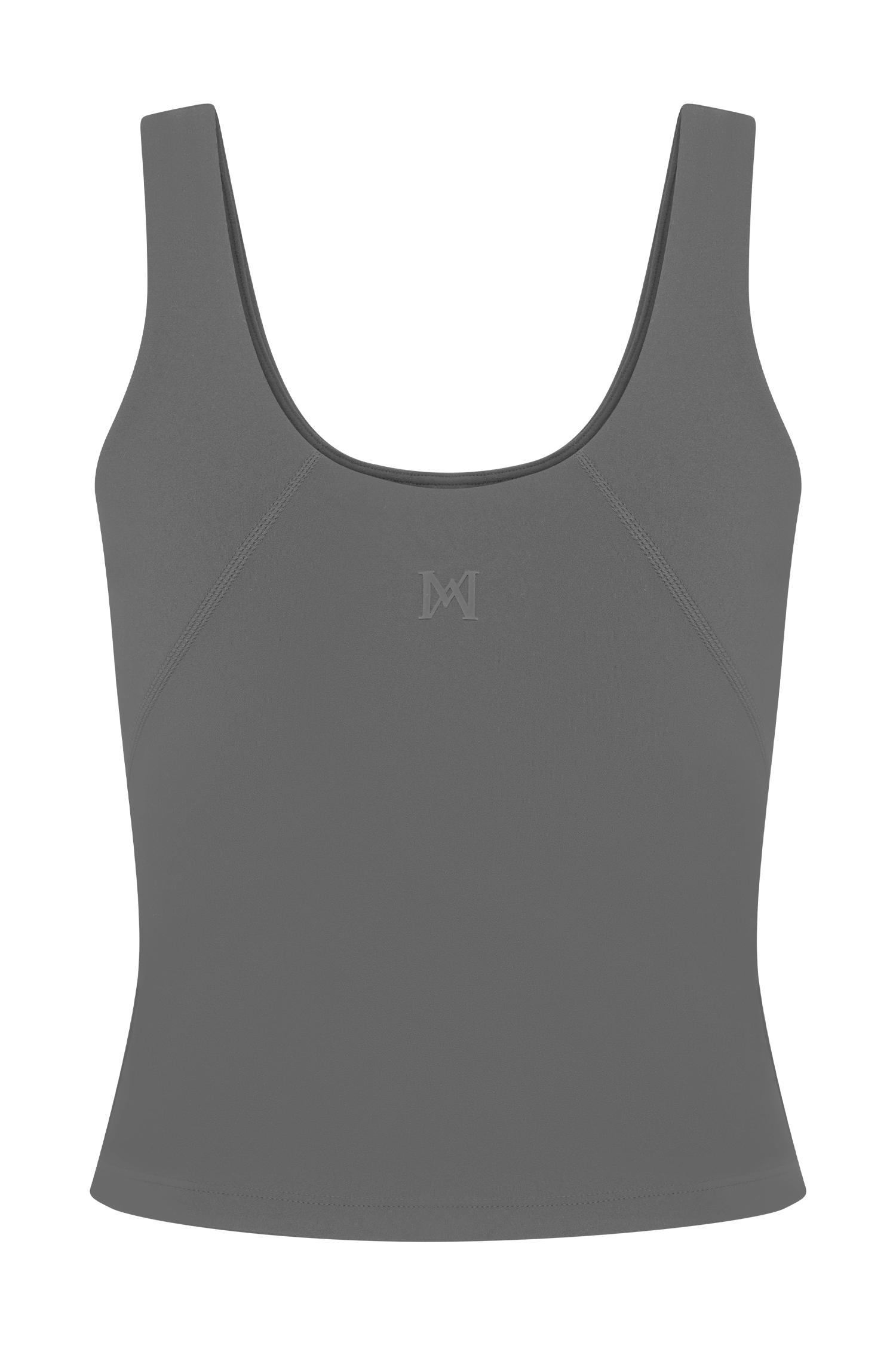 Alexandra Yoga Top - Burgundy Product Image