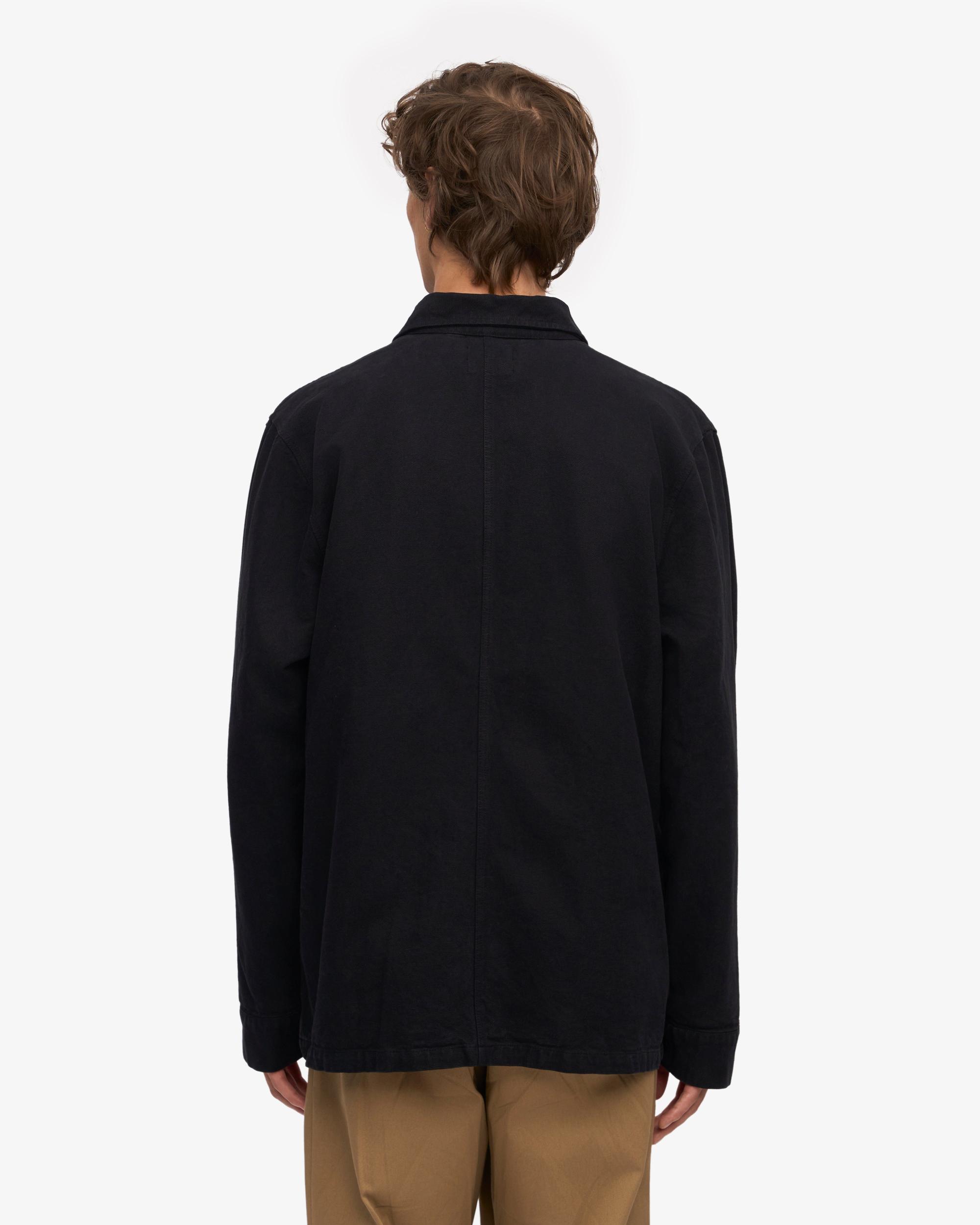 Organic Workwear Jacket - Deep Black Product Image
