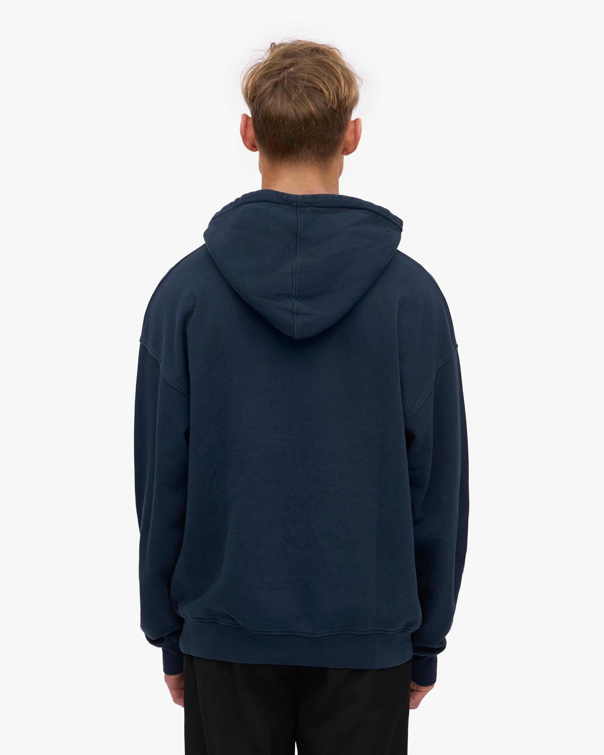 Organic Oversized Hood - Navy Blue Product Image