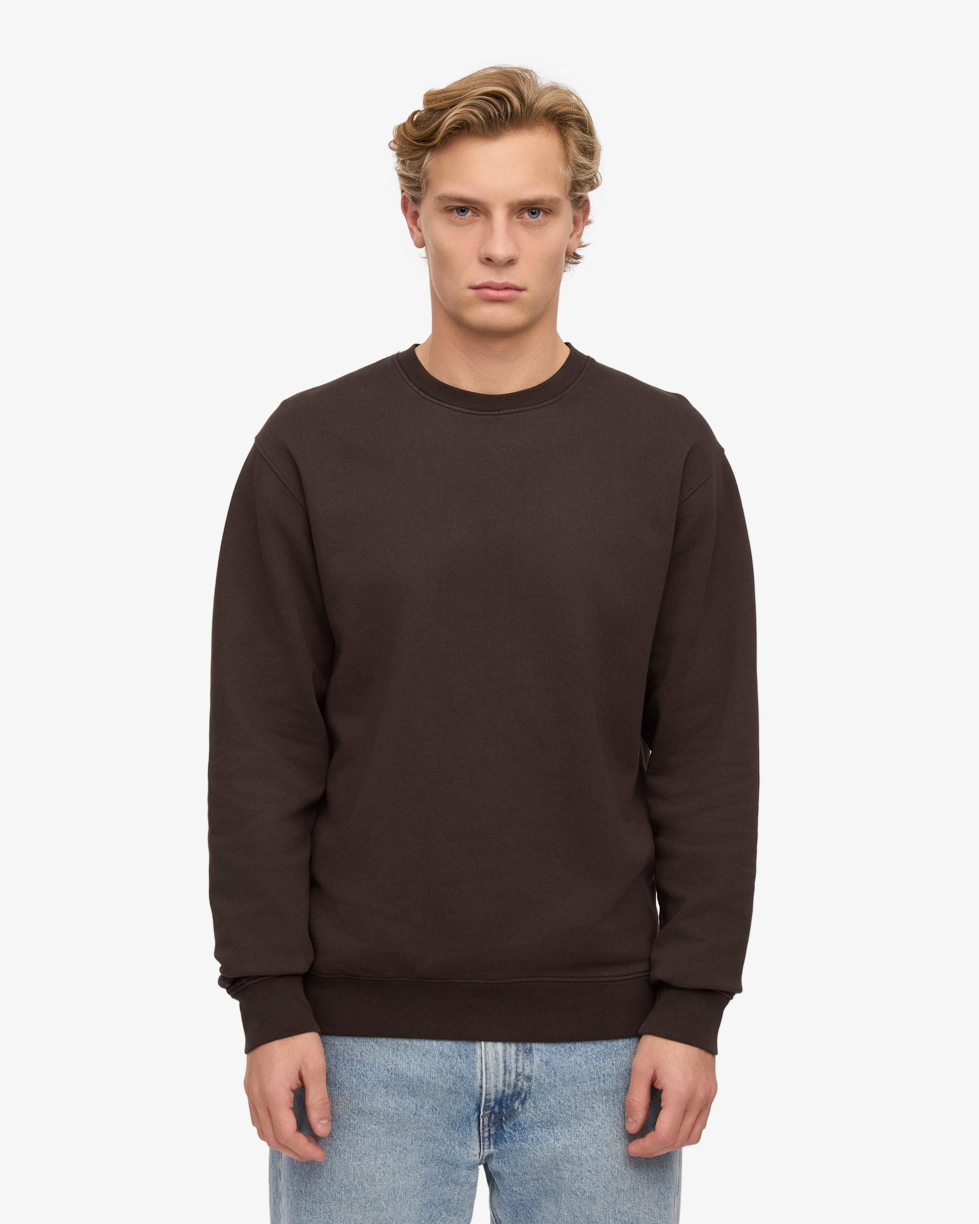 Classic Organic Crew - Coffee Brown Product Image
