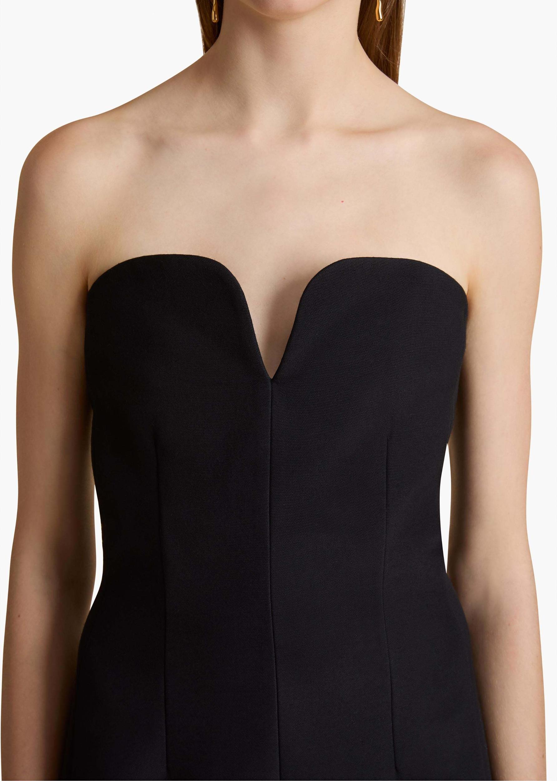 KHAITE Yao Dress In Black Product Image