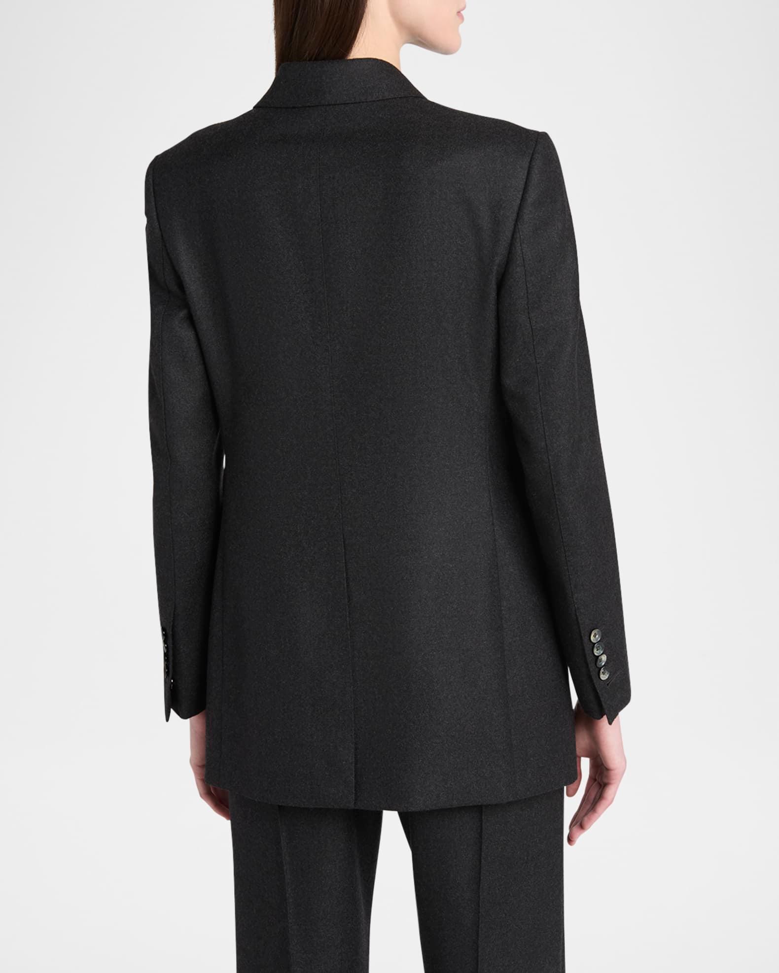 Tailoring Cashmere Double-Breasted Jacket Product Image