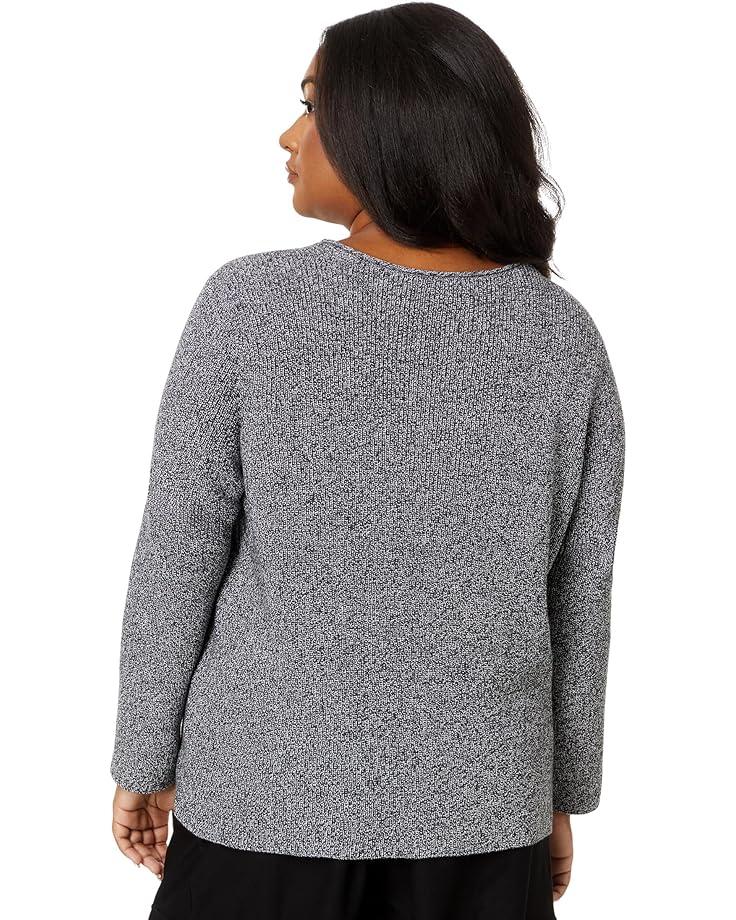 Peruvian Organic Cotton Cord Crew Neck Sweater Product Image