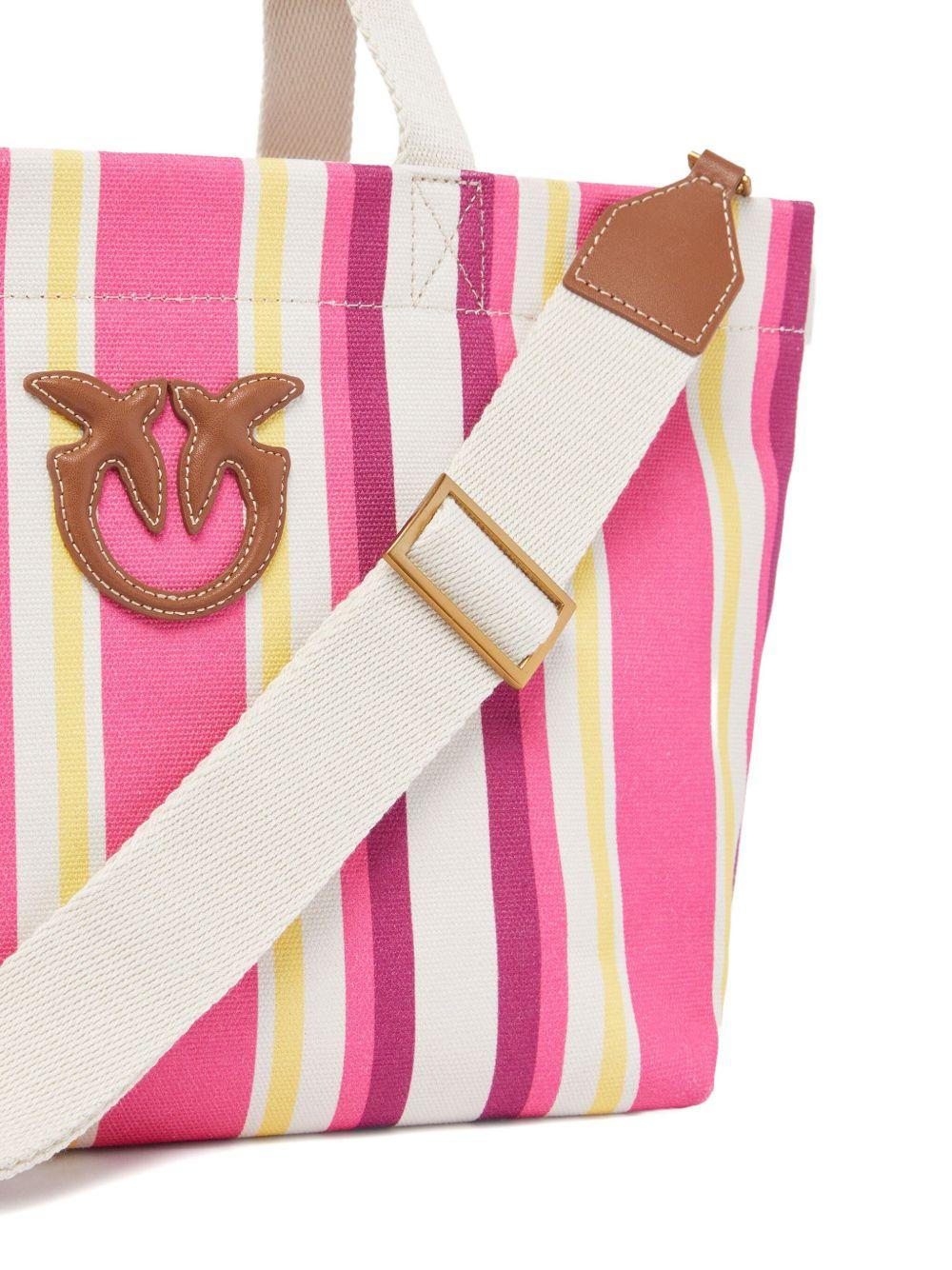 striped tote bag Product Image