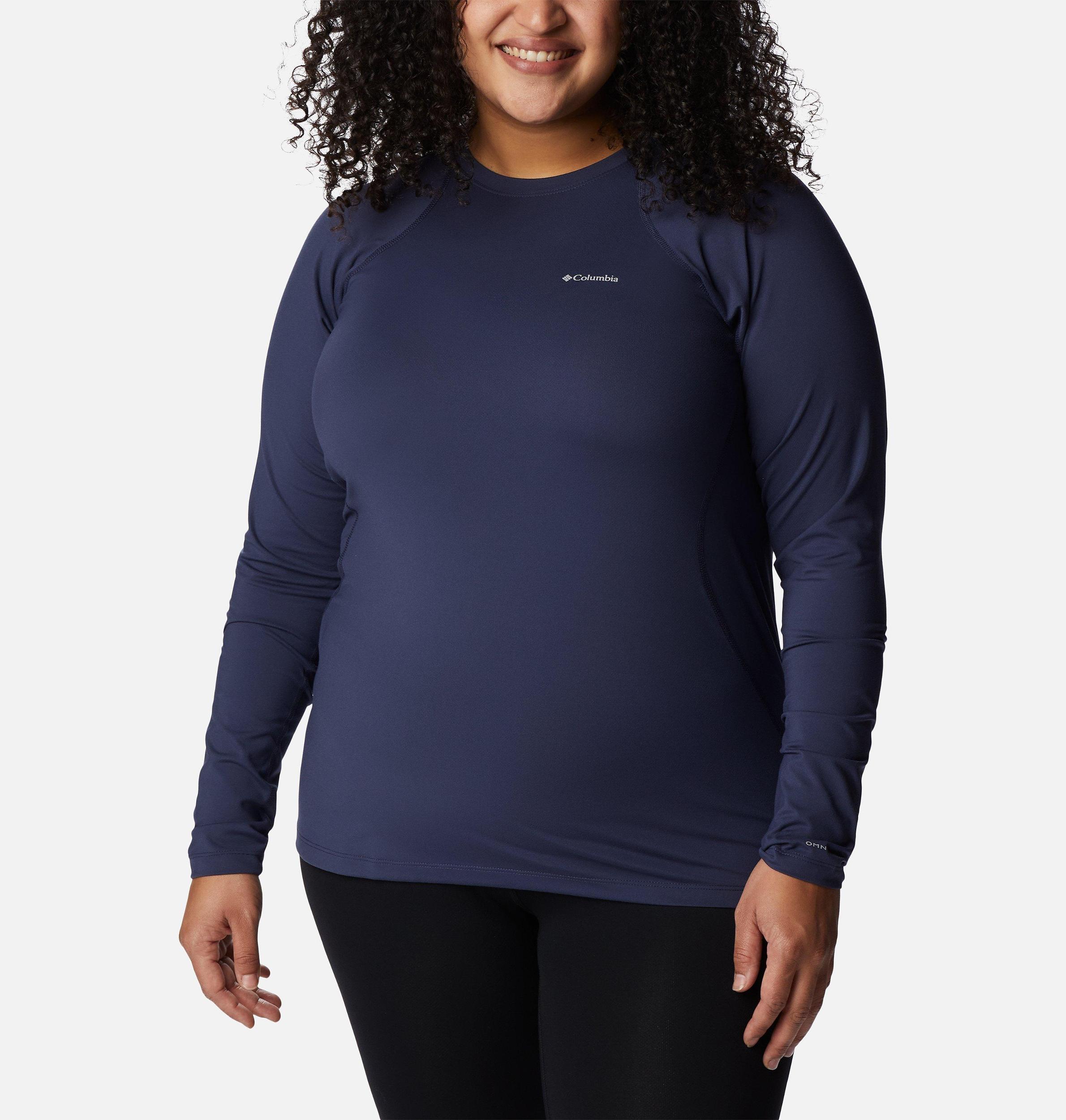 Columbia Women s Omni-Heat Midweight Baselayer Crew - Plus Size- Product Image