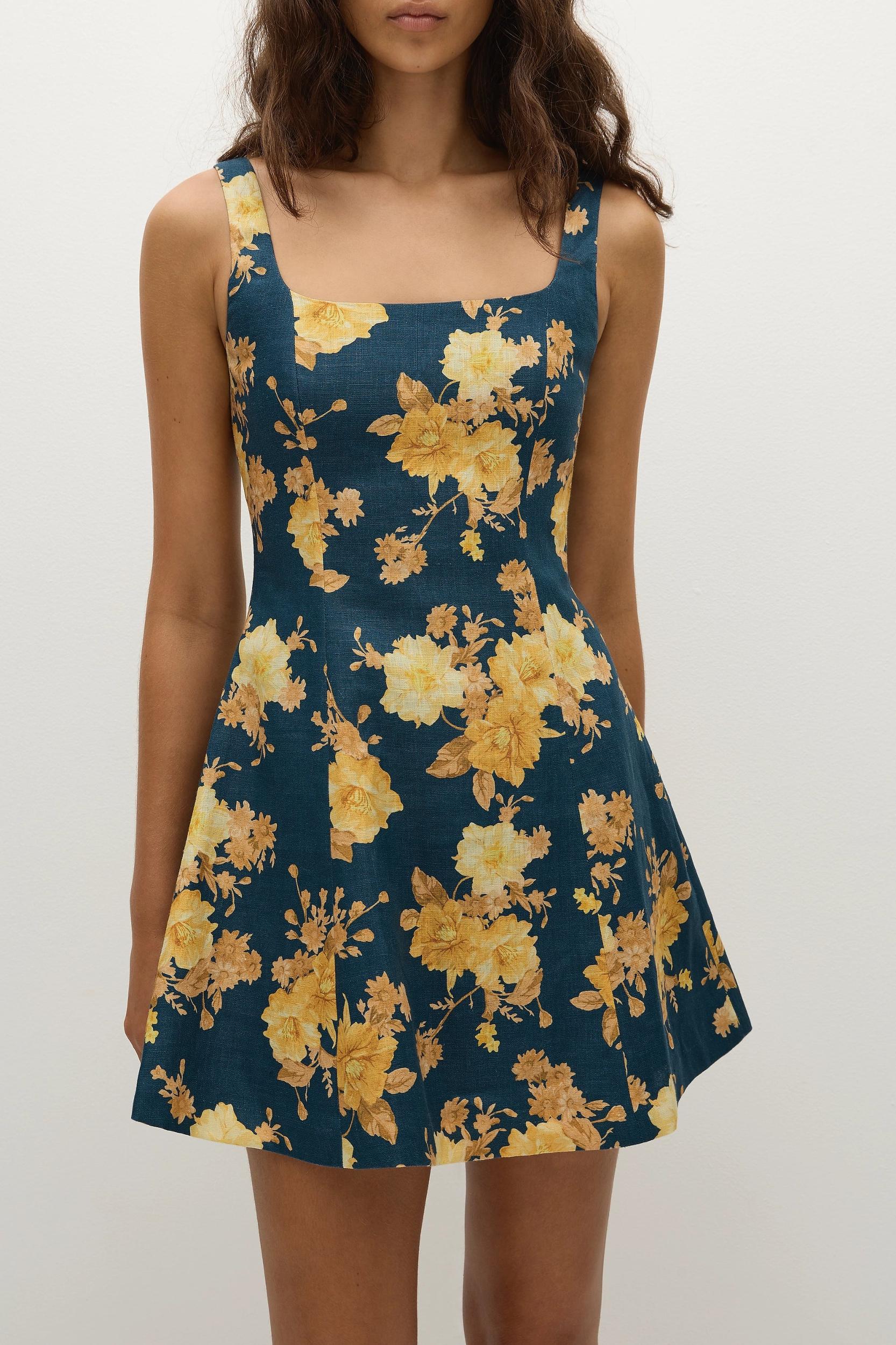 Mirelle Mini Shorts Nora Floral Navy - Final Sale Product Image