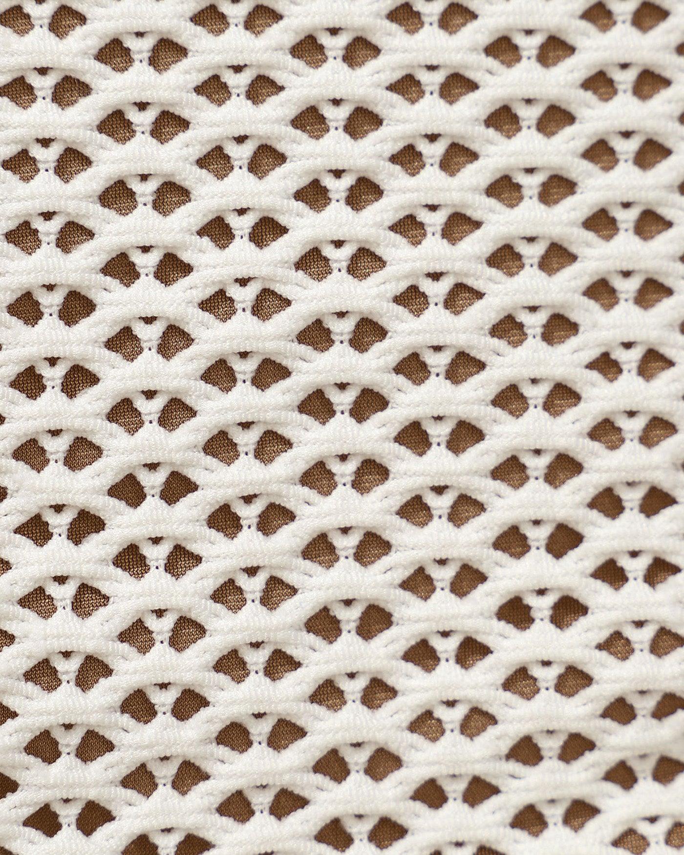 Brown Contrasting O-Ring Bikini Set Product Image