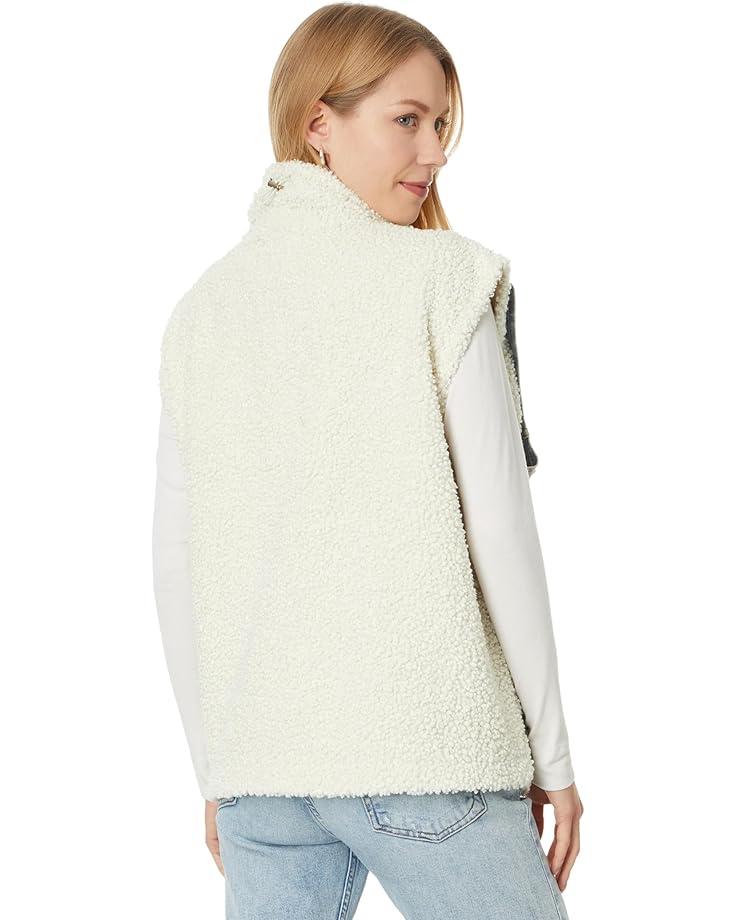 Oversized Faux Suede and Sherpa Trucker Jacket Product Image