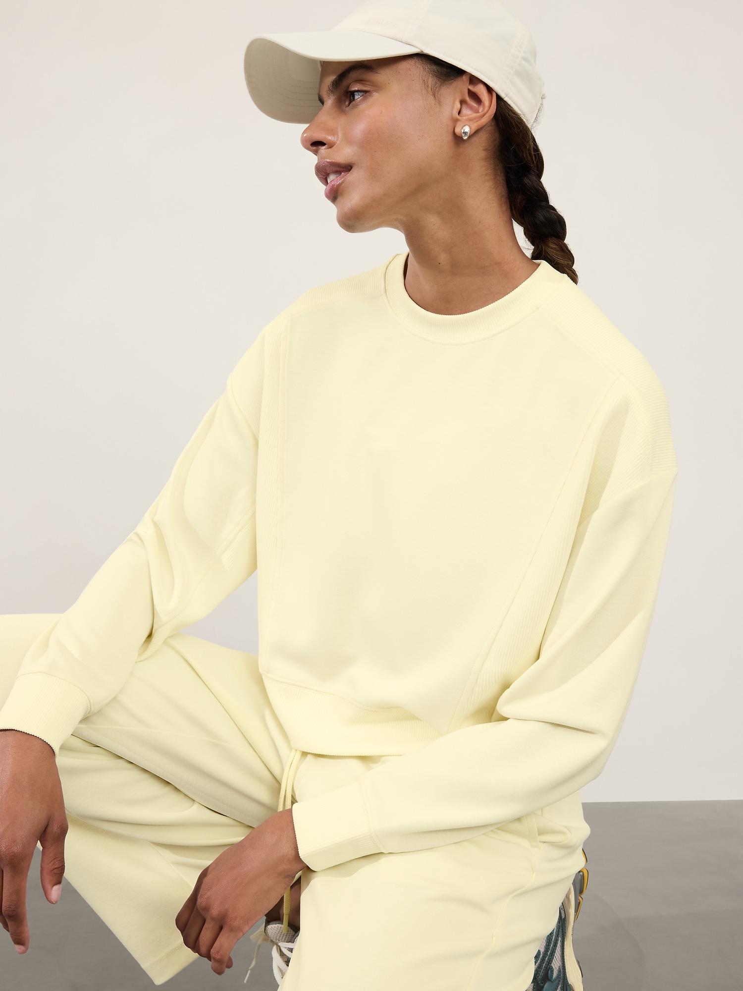 Seasoft Rib Crewneck Sweatshirt Product Image