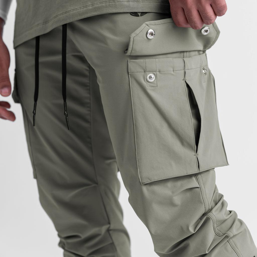 0825. Tetra-Lite® Cargo High Rib Jogger - Sage Product Image