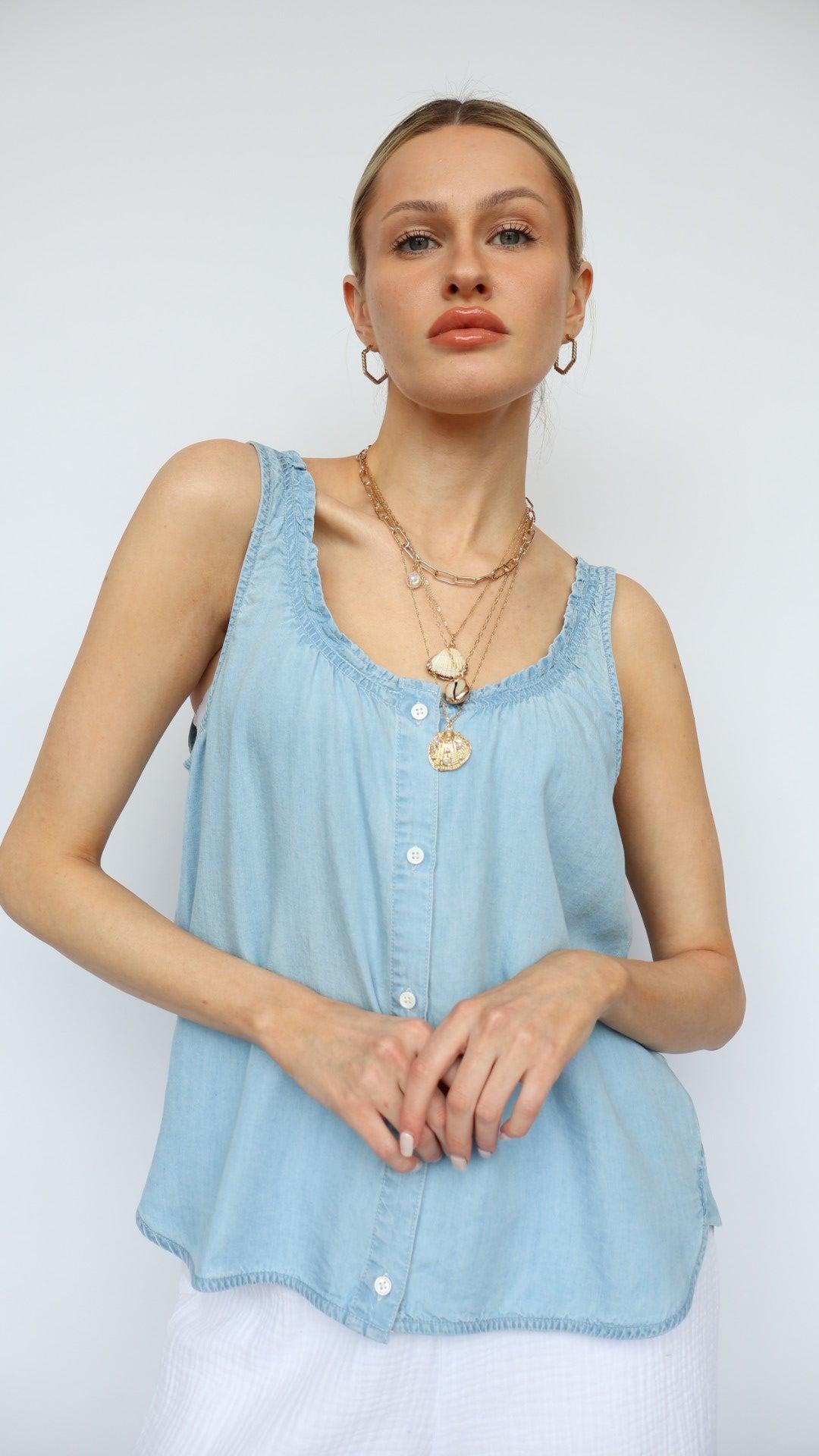 Rae Detailed Tank Top Product Image