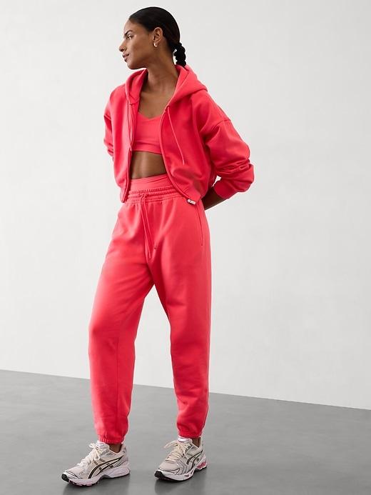 Forever Fleece Crop Full Zip Product Image