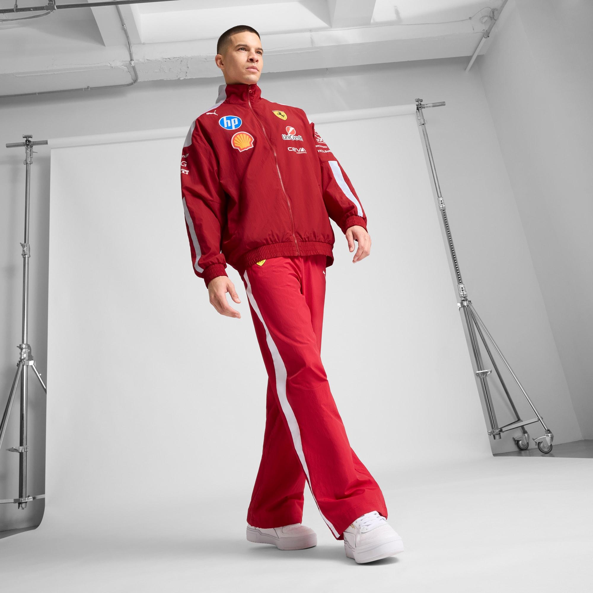 Scuderia Ferrari 2025 Drivers T7 Men's Oversized Jacket Product Image