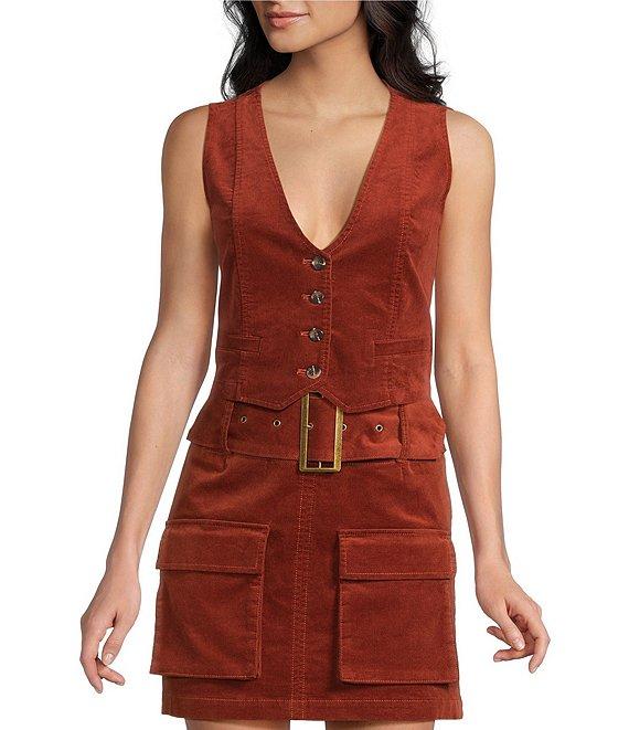 C&V Chelsea & Violet Coordinating Corduroy Vest Product Image