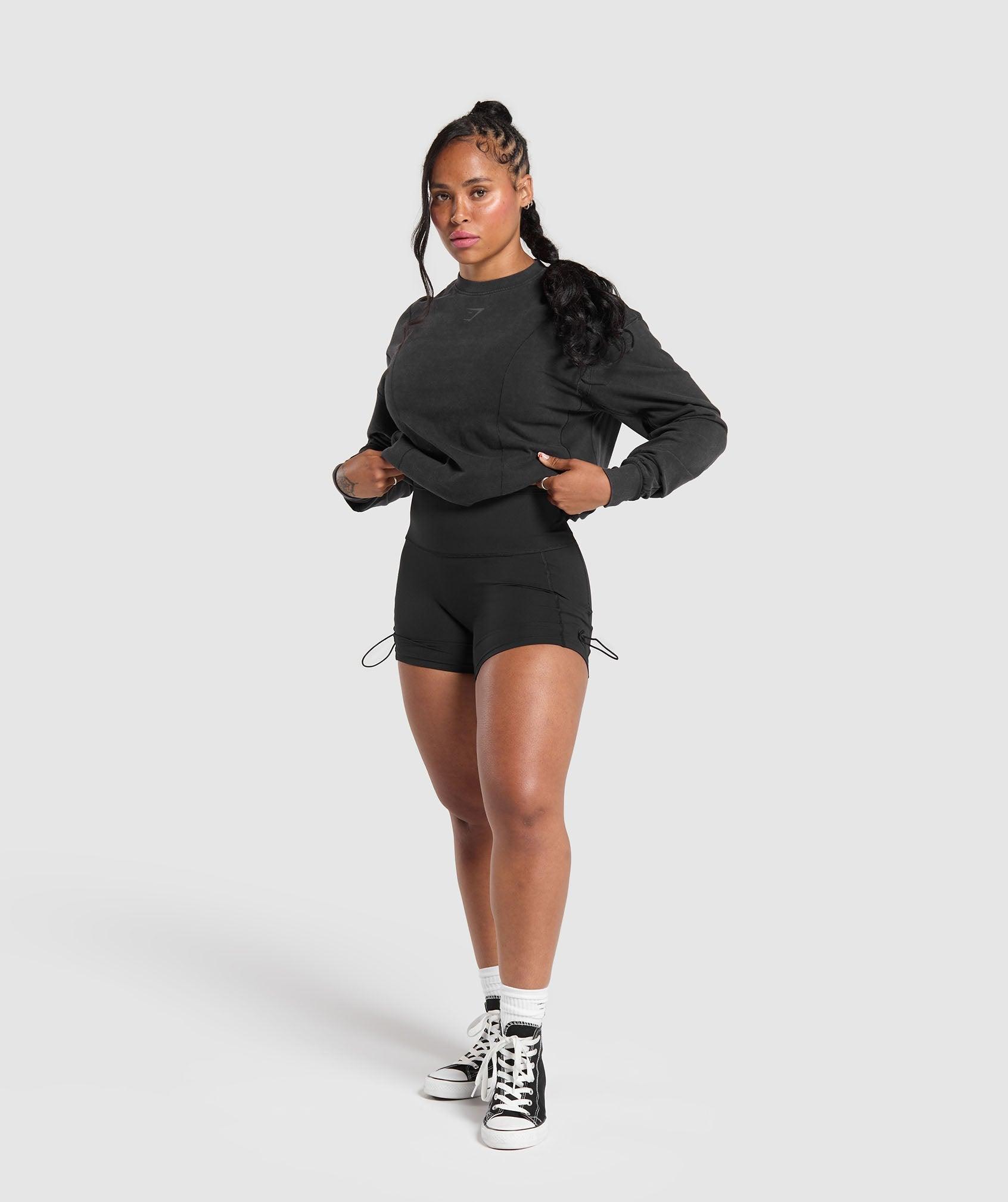 Power Oversized Long Sleeve Top Product Image