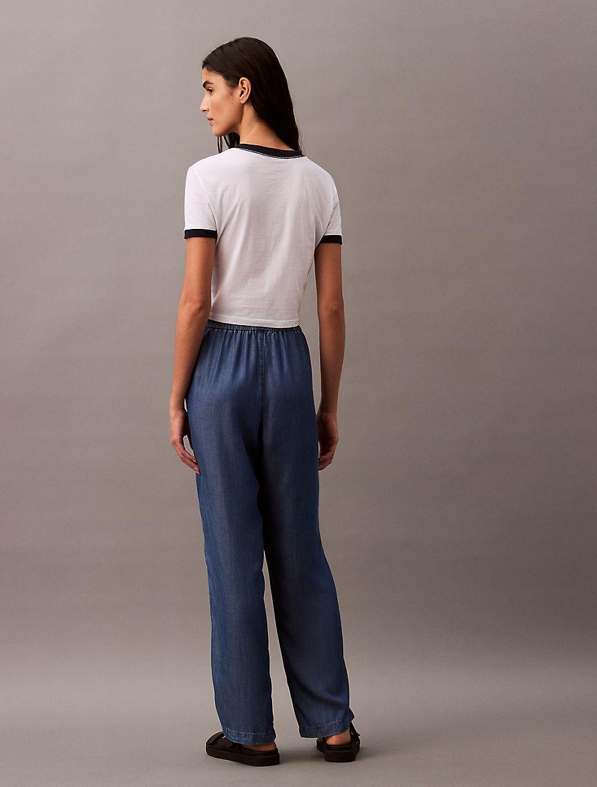 Relaxed Denim Pull-On Jeans Product Image