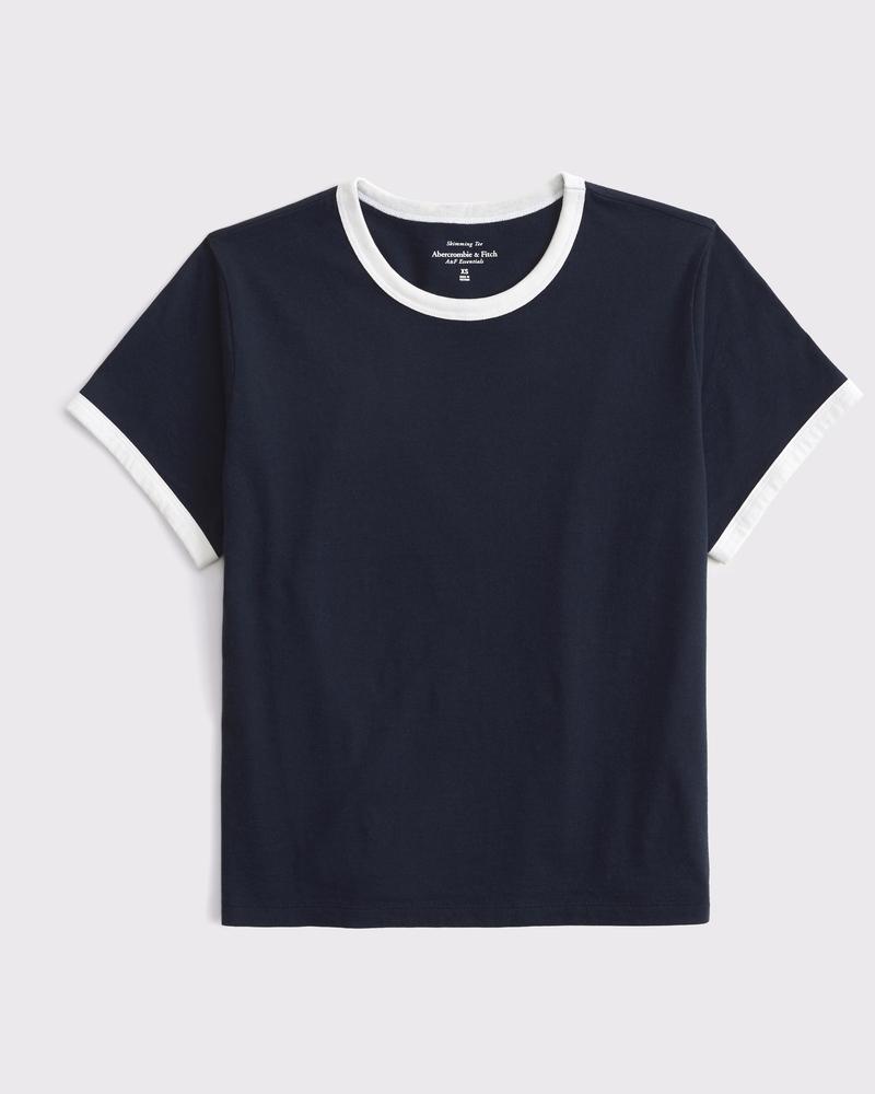 Essential Polished Body-Skimming Tee Product Image