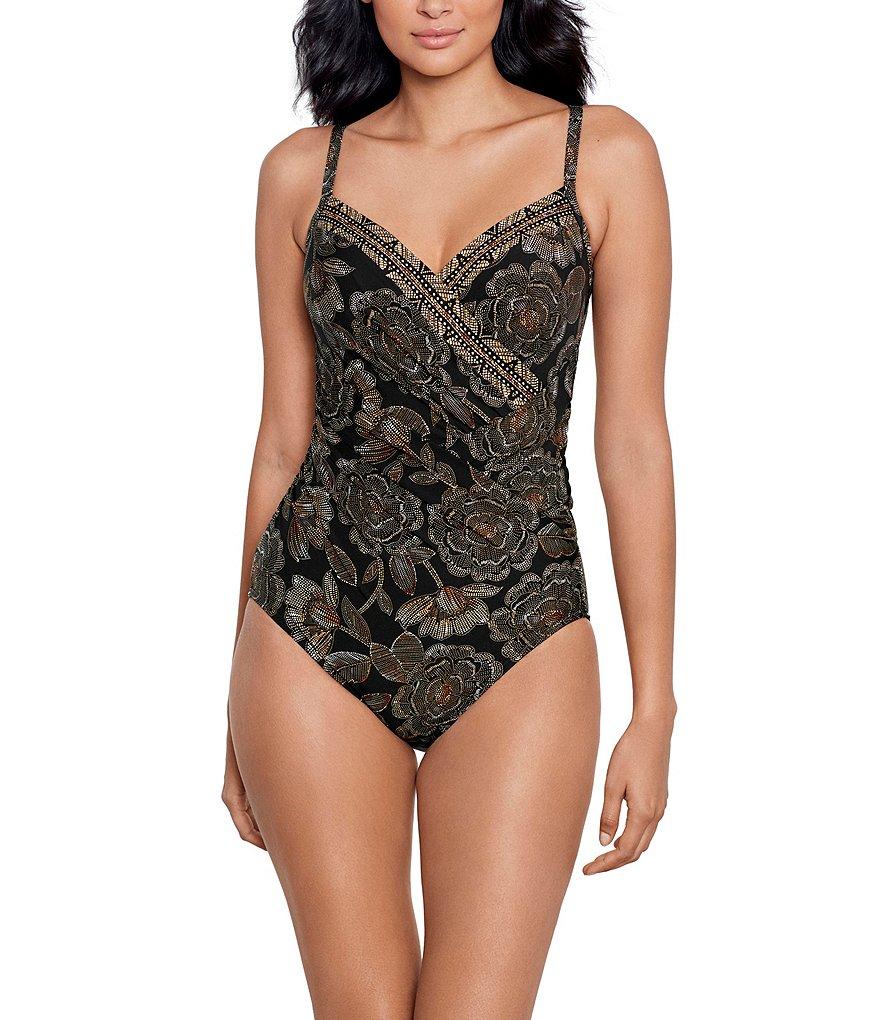 Miraclesuit Petal Pusher Floral Gali One Piece Swimsuit Product Image