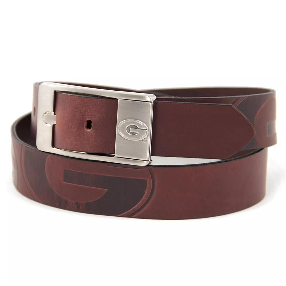 Men's North Carolina State Wolfpack Brandish Leather Belt,  Product Image