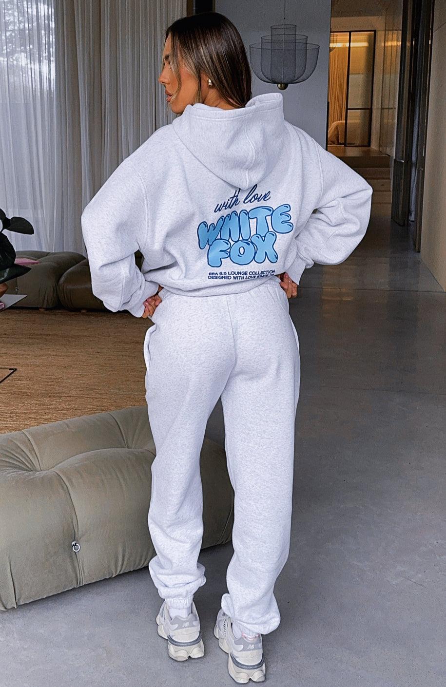 With Love Always Sweatpants Grey Marle Product Image