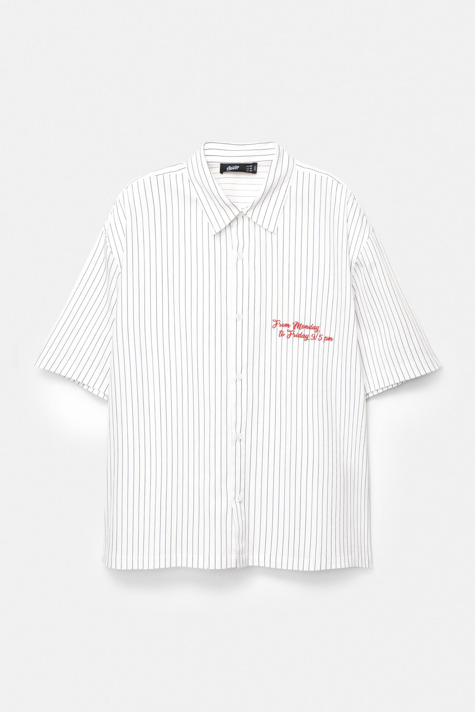 STWD striped short sleeve shirt Product Image