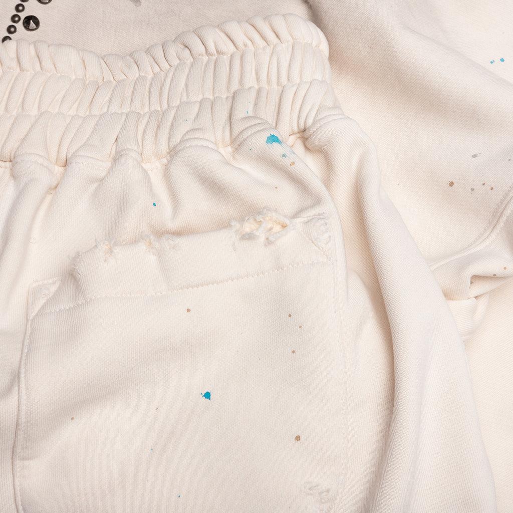 Star Studded Sweatpant - White Male Product Image