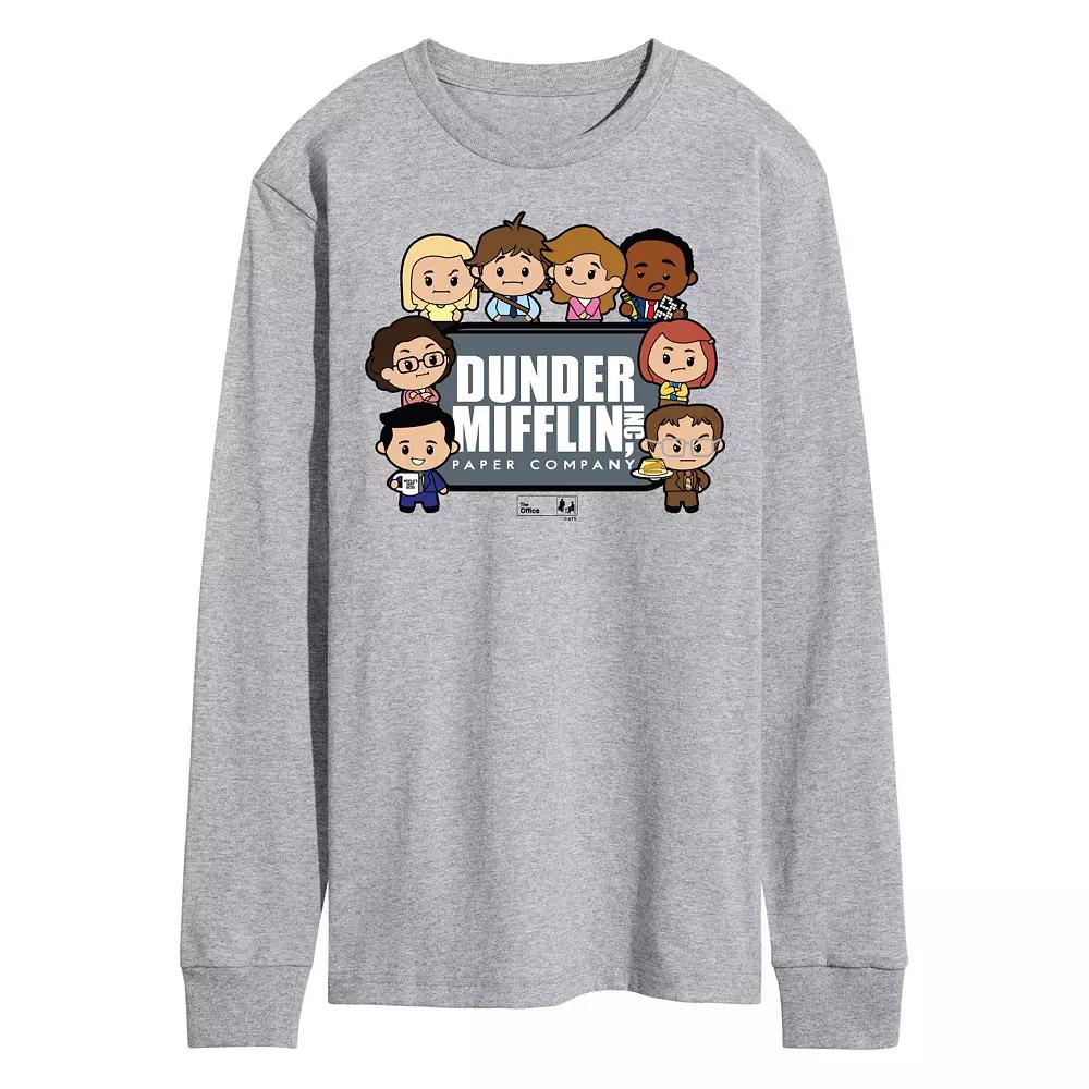 Men's The Office Dunder Mifflin Long Sleeve,  Product Image