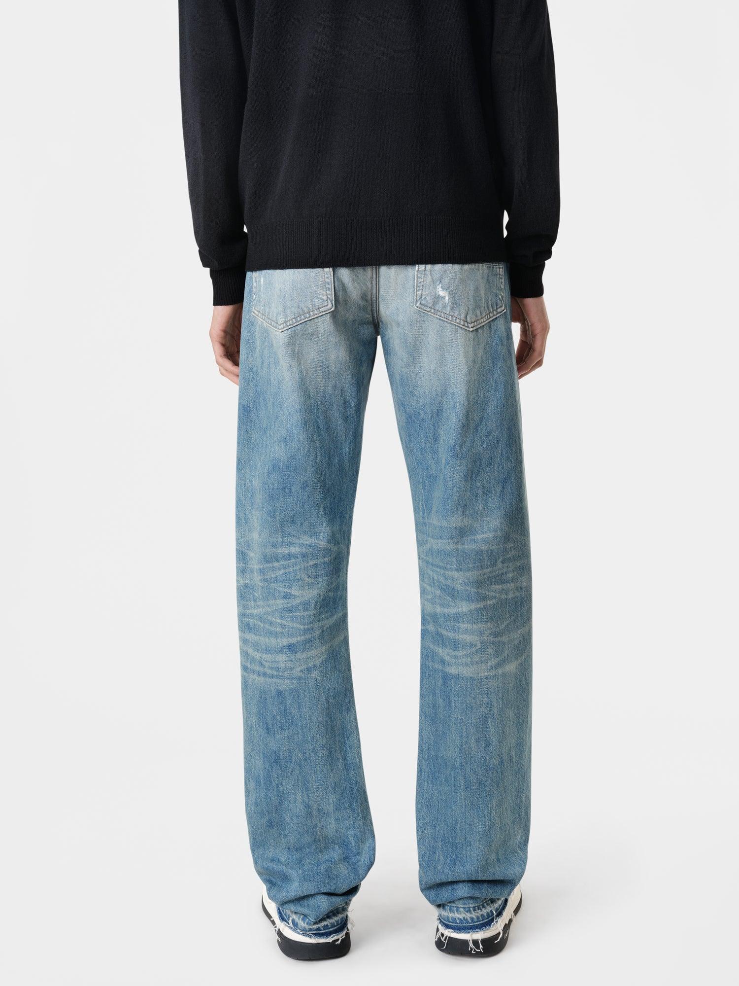 RELEASED HEM STRAIGHT JEAN - Crafted Indigo Product Image