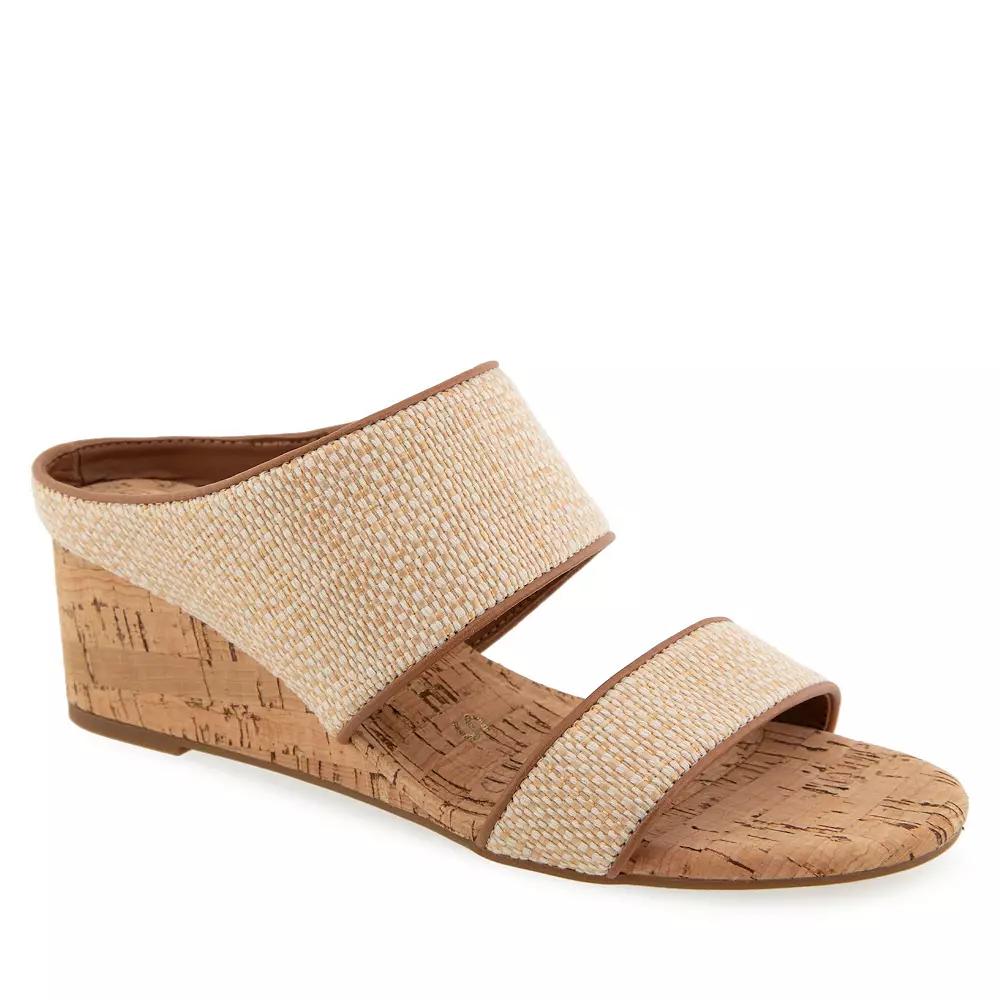 Aerosoles Wheeler Womens Wedge Sandals Product Image