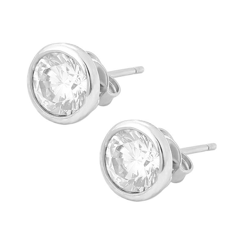 Rhinestone Alloy Stud Earring Product Image