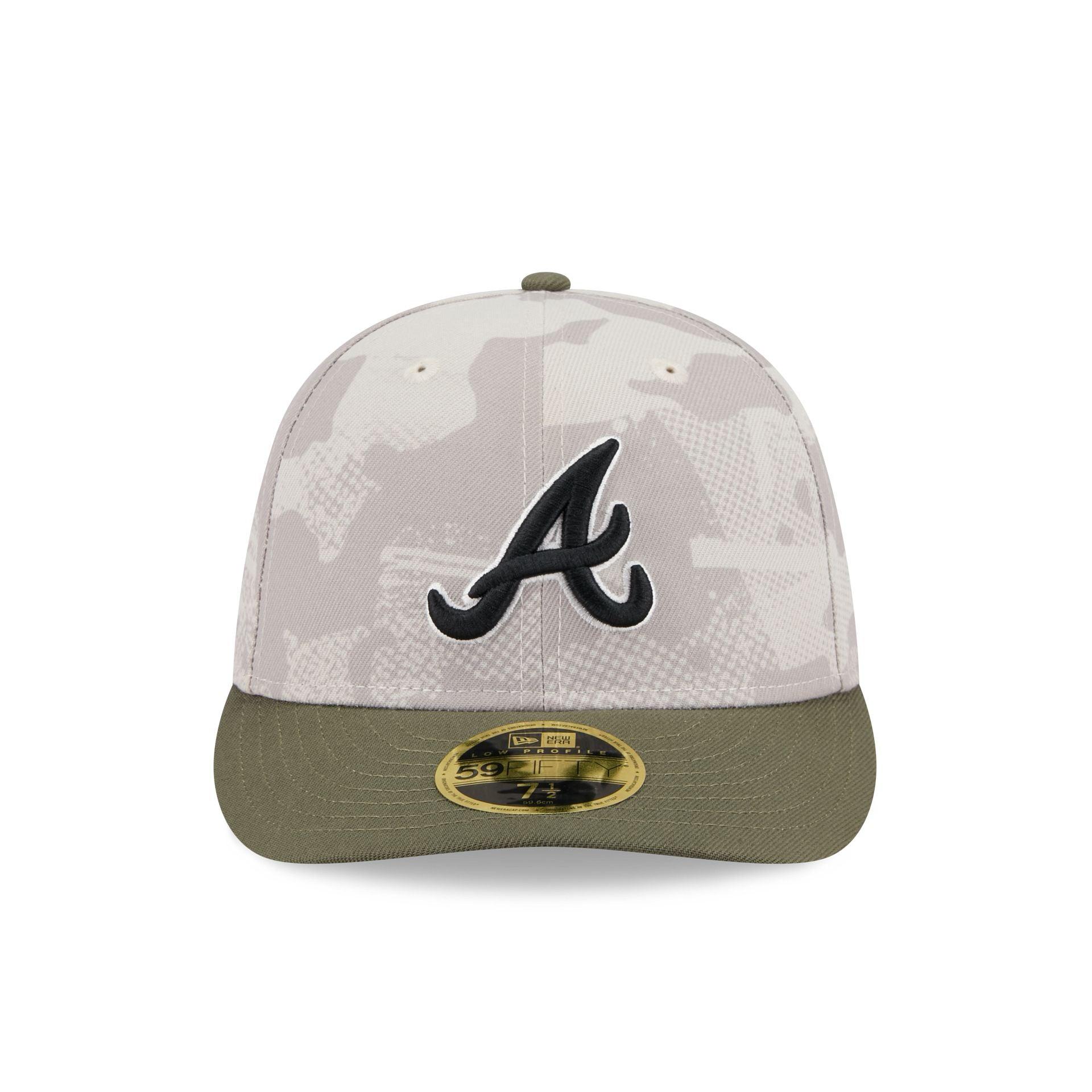 Atlanta Braves Armed Forces Day 2025 Low Profile 59FIFTY Fitted Hat Male Product Image