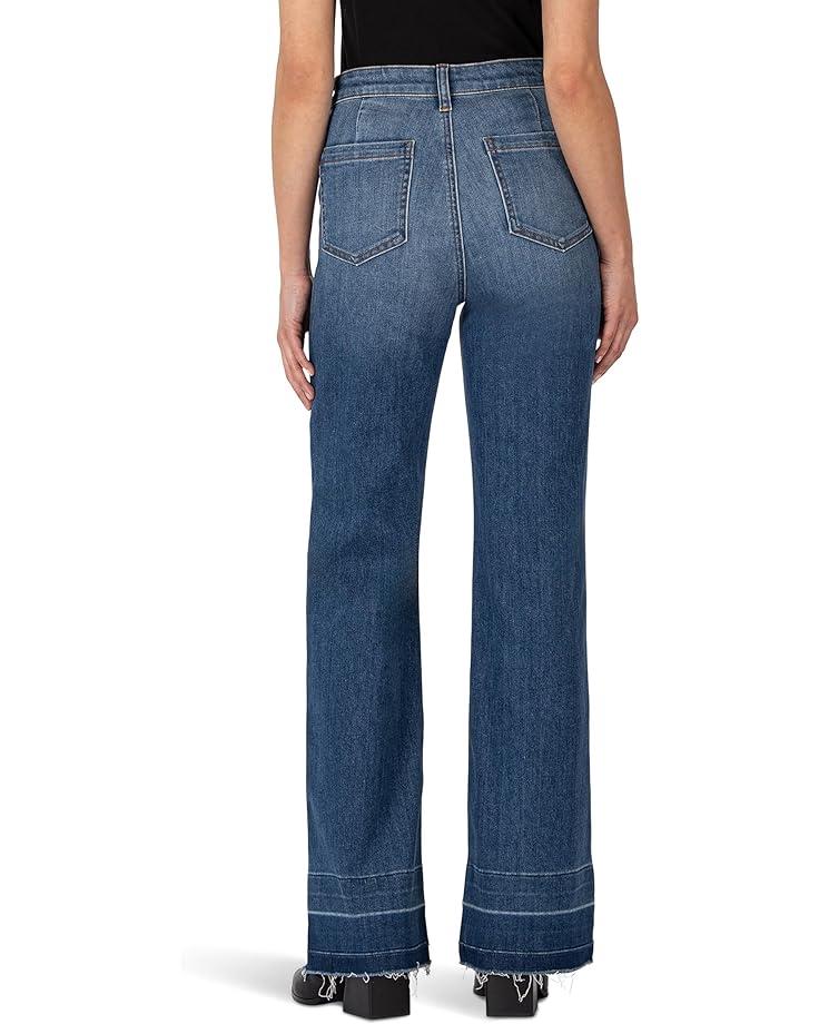 Ana High Rise Front Patch Pockets With Braid Back Square Product Image