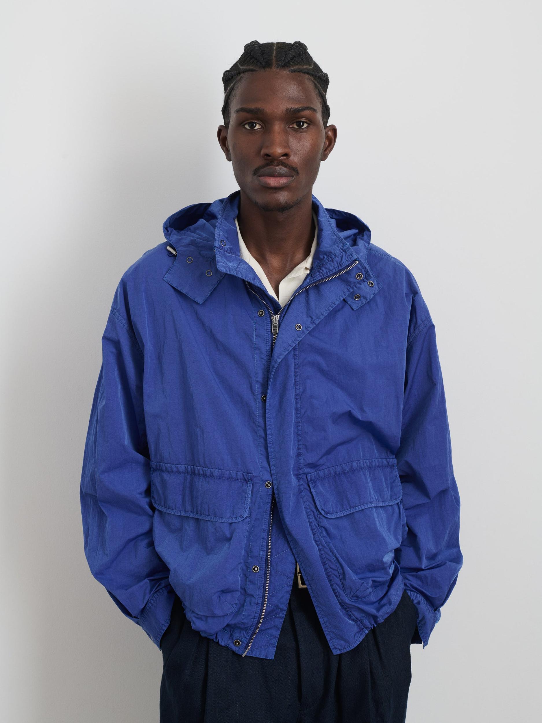 David Windbreaker In Garment Dyed Nylon Product Image