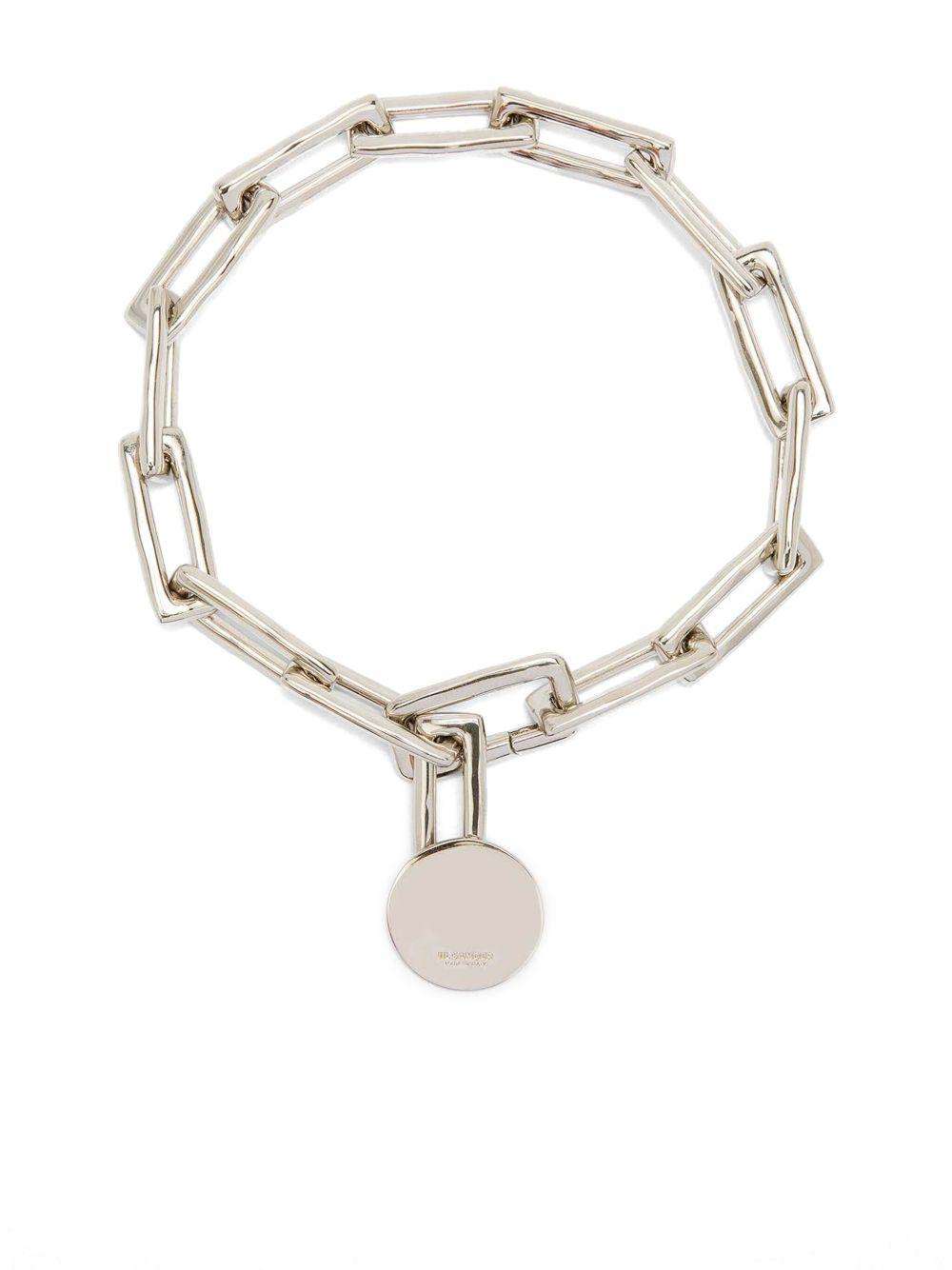 logo-charm chain bracelet Product Image