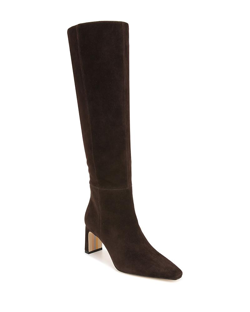 Womens Sylvia 70MM Wide-Calf Suede Boots Product Image