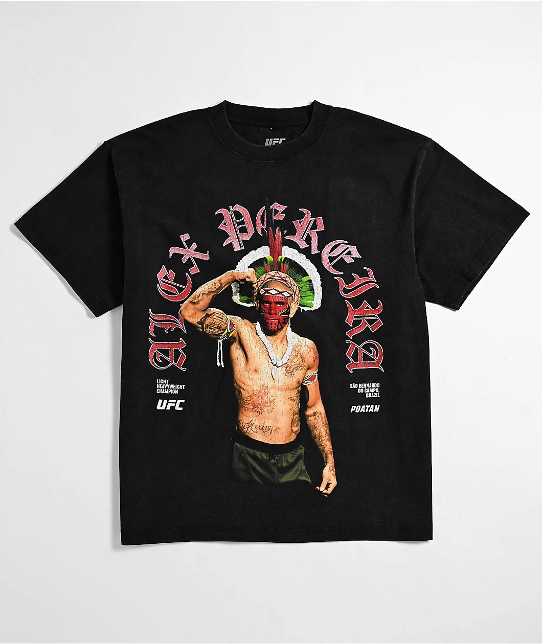 UFC Pereira War Black T-Shirt Product Image