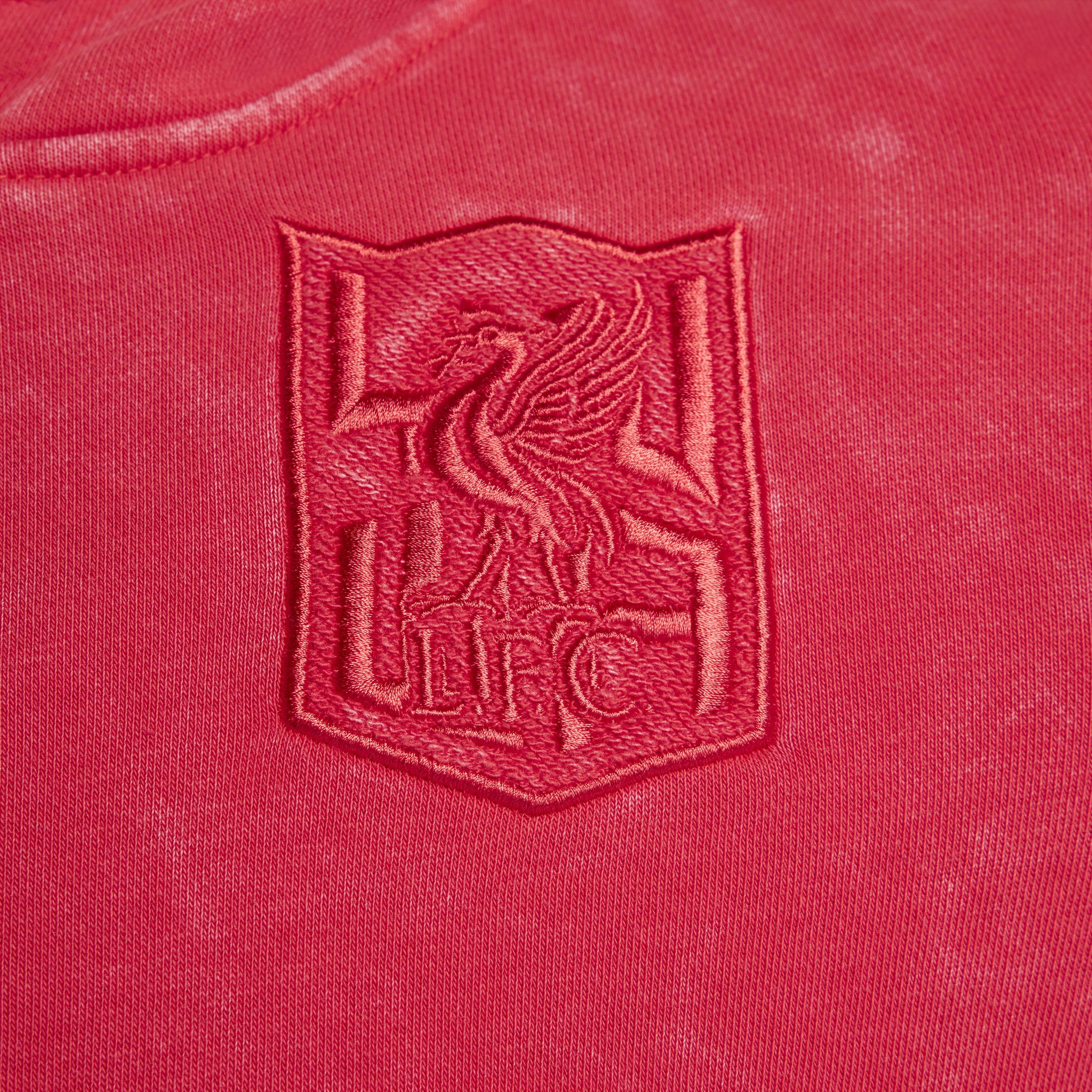 Liverpool FC Club Fleece Third Nike Women's Soccer Pullover Hoodie Product Image