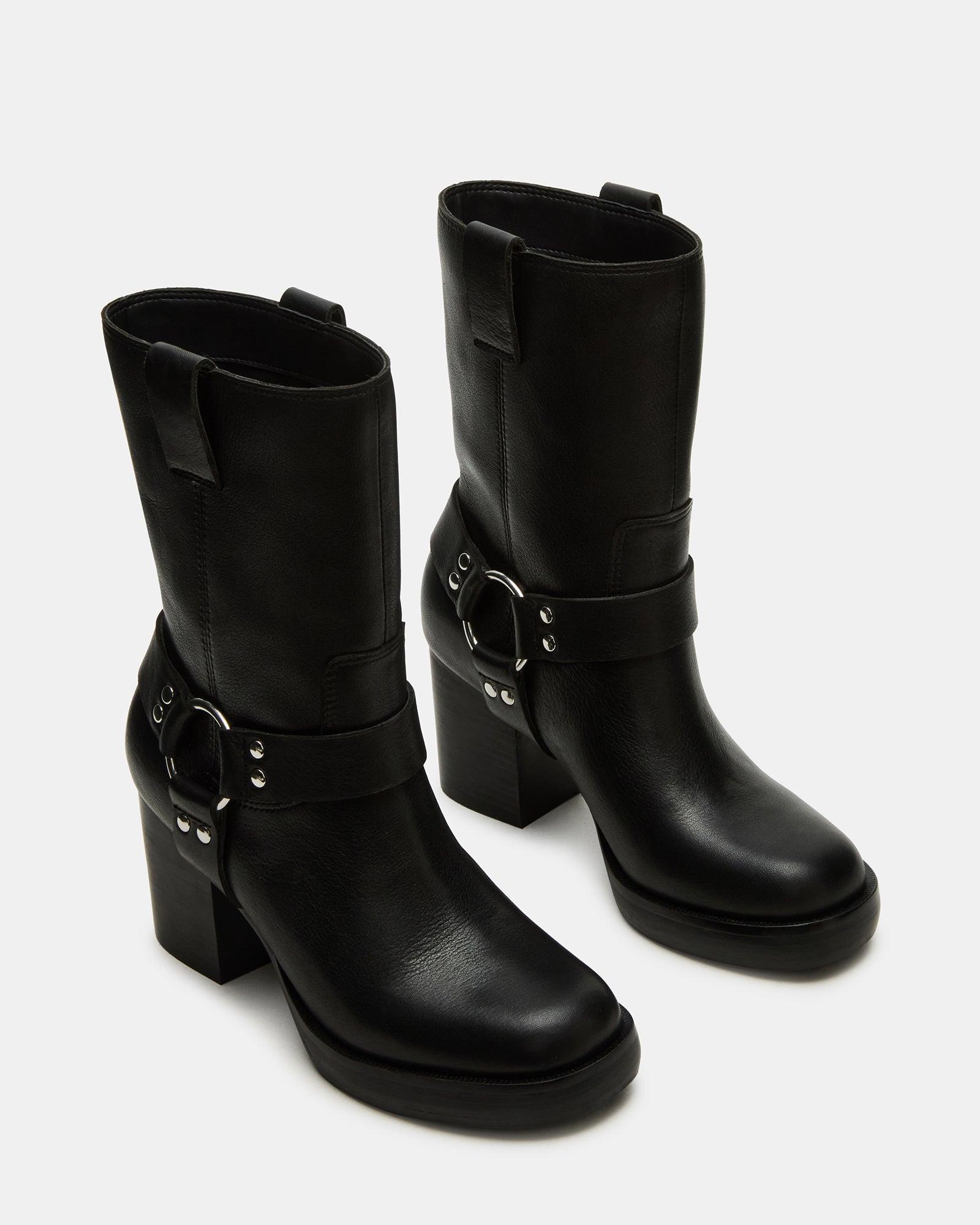 TOPHER BLACK LEATHER Female Product Image