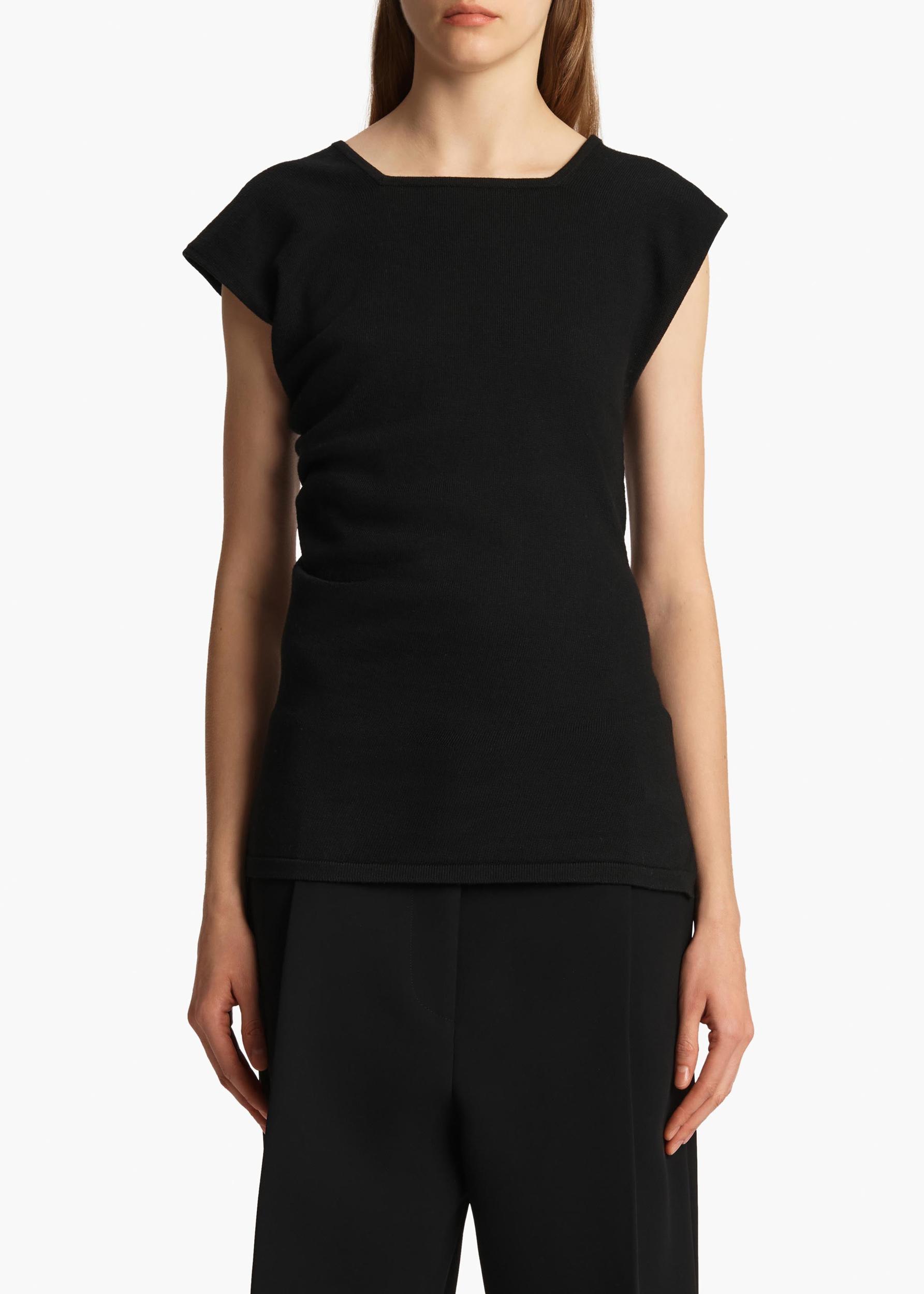 Josif Top in Black Product Image