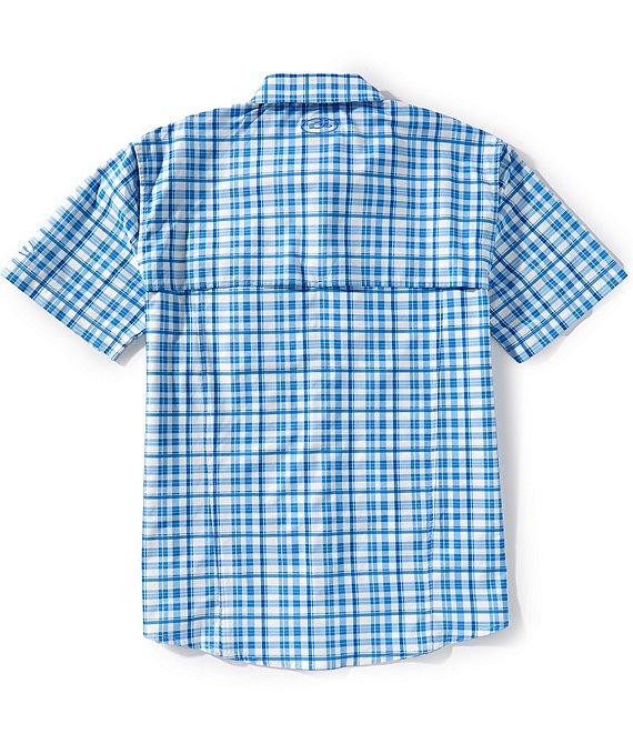 Drake Clothing Co. Short Sleeve Hunter Creek Window Pane Plaid Shirt Product Image