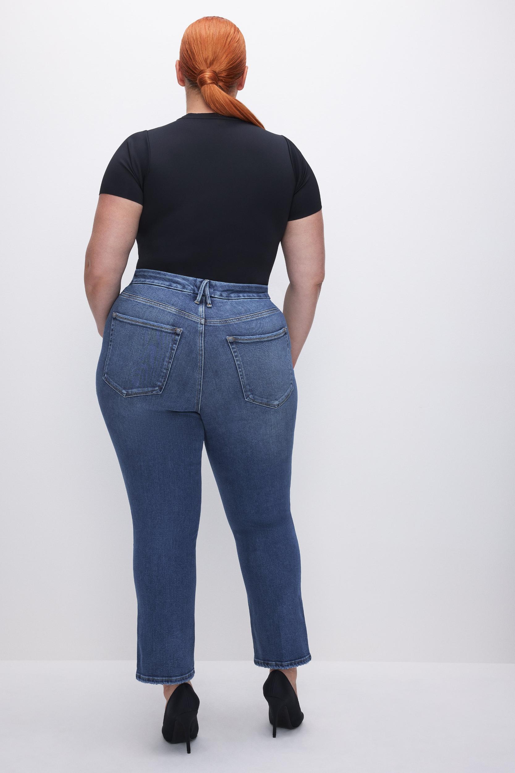 GOOD STRAIGHT COMPRESSION JEANS | INDIGO271 Product Image