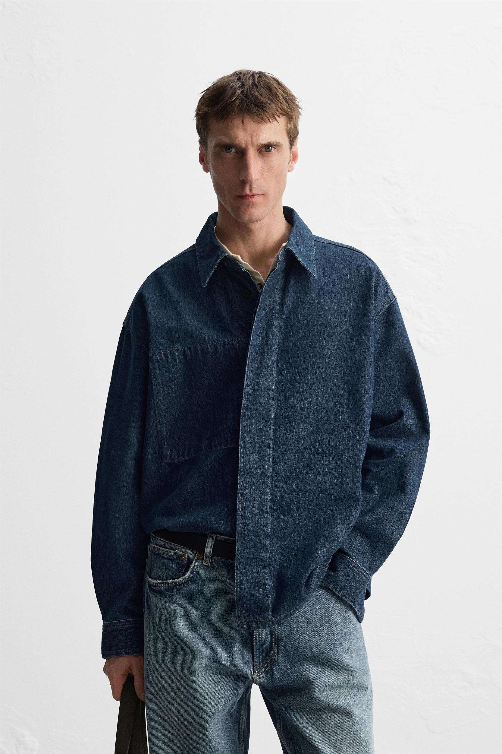 DENIM OVERSHIRT Product Image