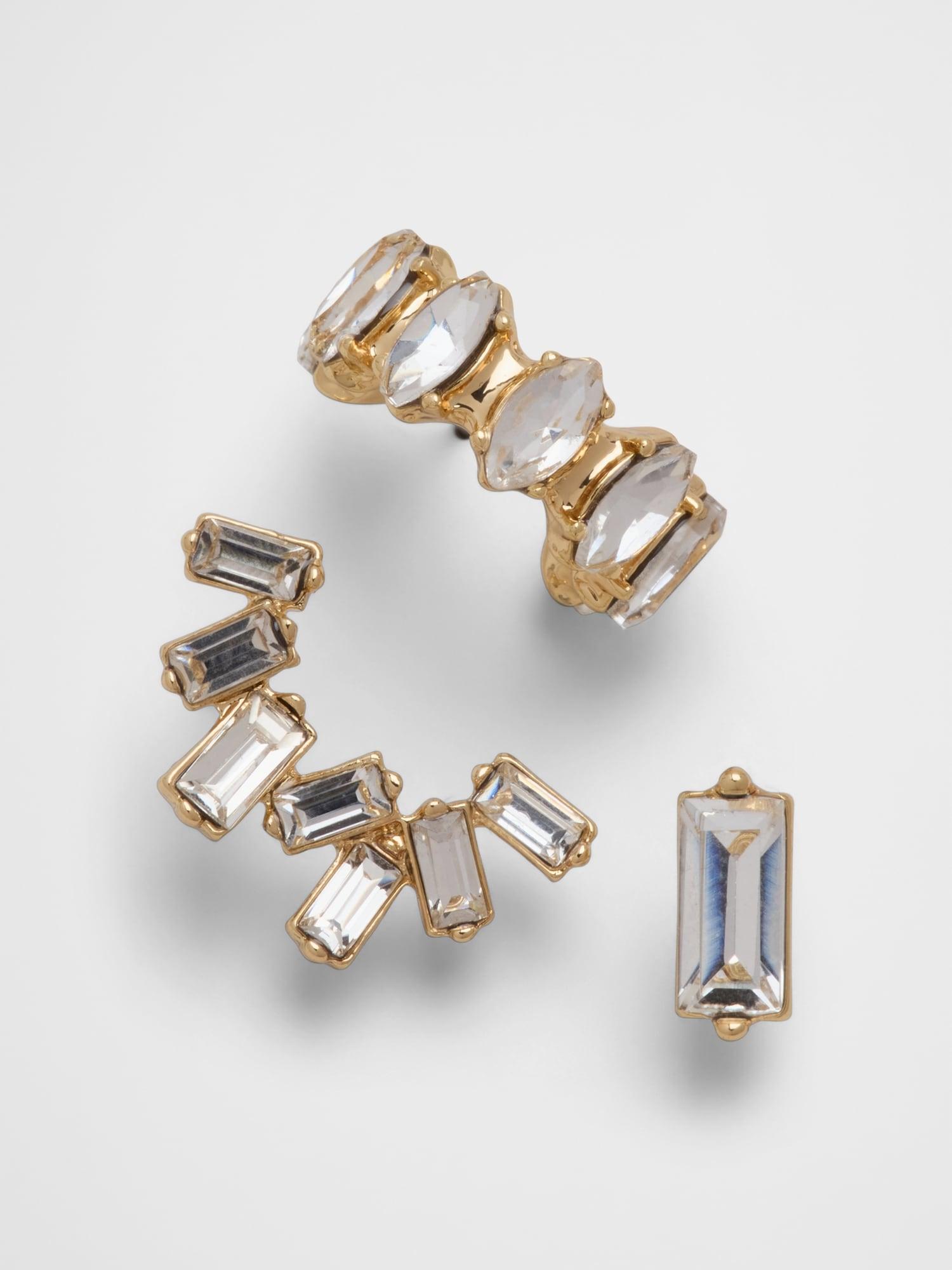 Baguette Earrings Multipack Product Image