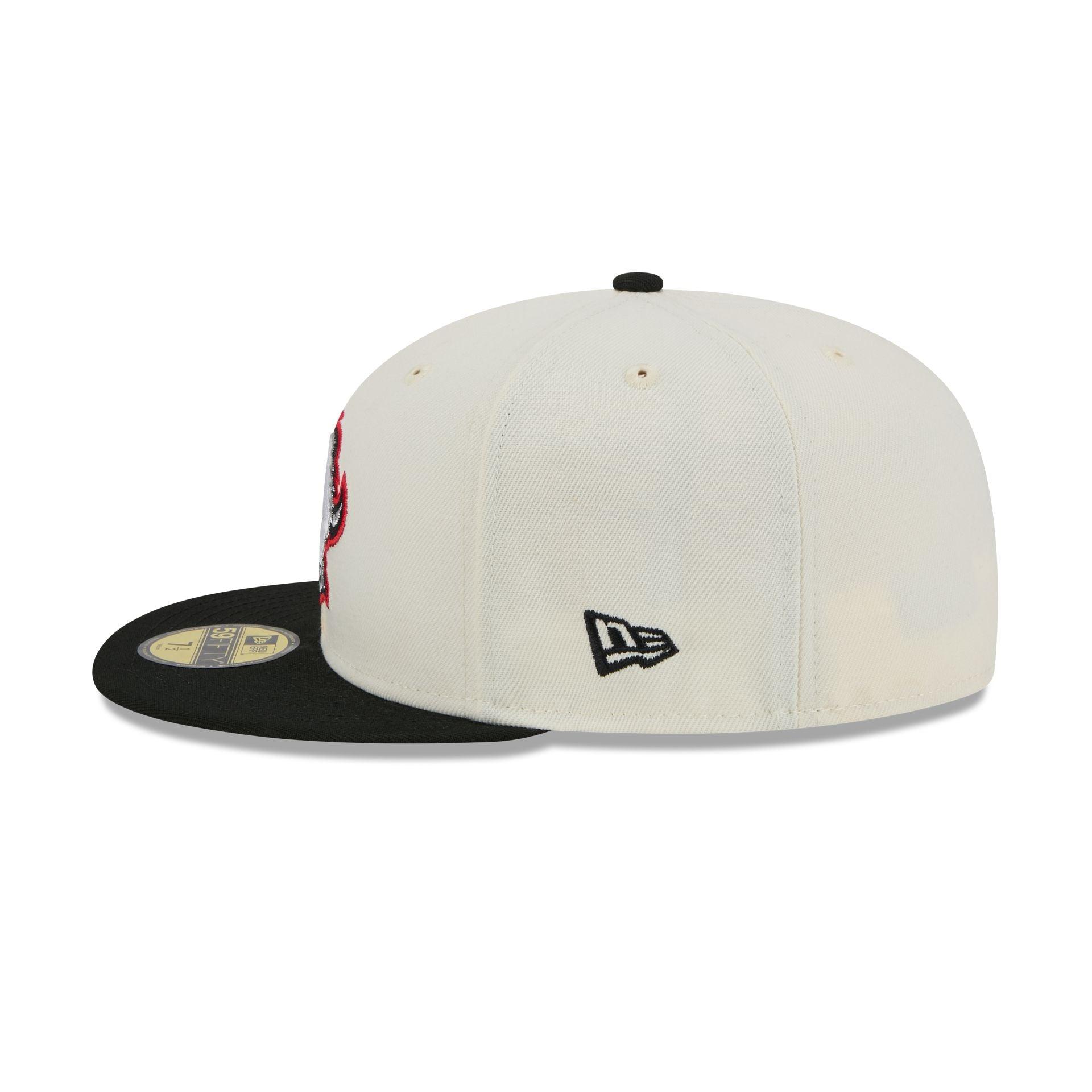 Buffalo Sabres Chrome White 59FIFTY Fitted Hat Male Product Image