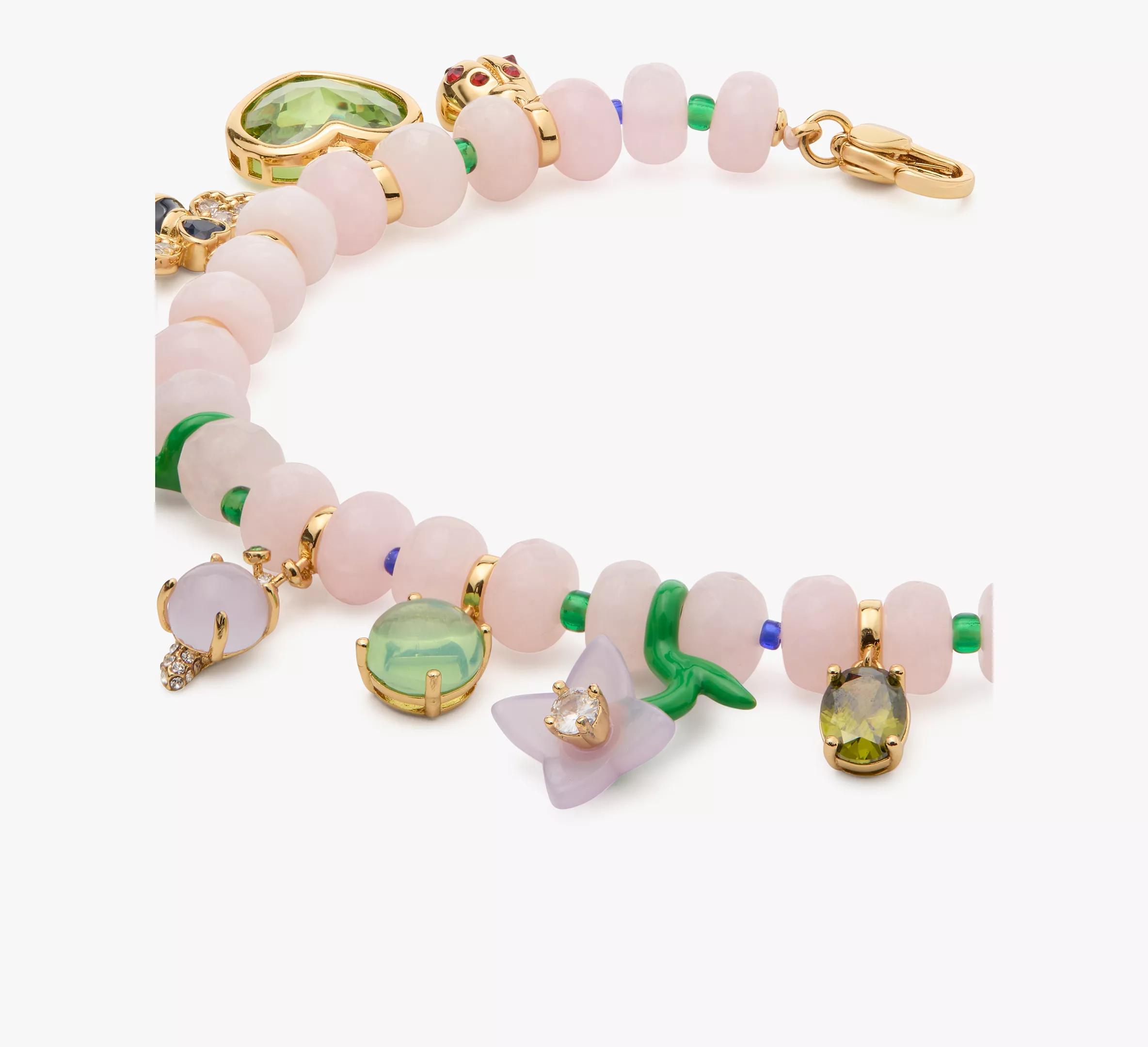 Garden Friends Beaded Charm Bracelet Product Image